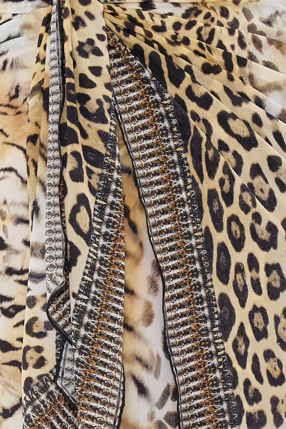 LONG EYELET SARONG JAGUAR