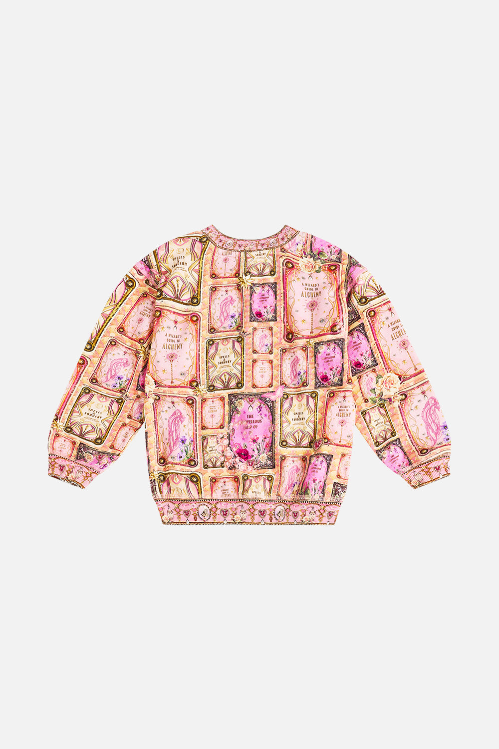 Milla By CAMILLA Relaxed Sweater 4-10 in Totally Ozmopolitan Print.