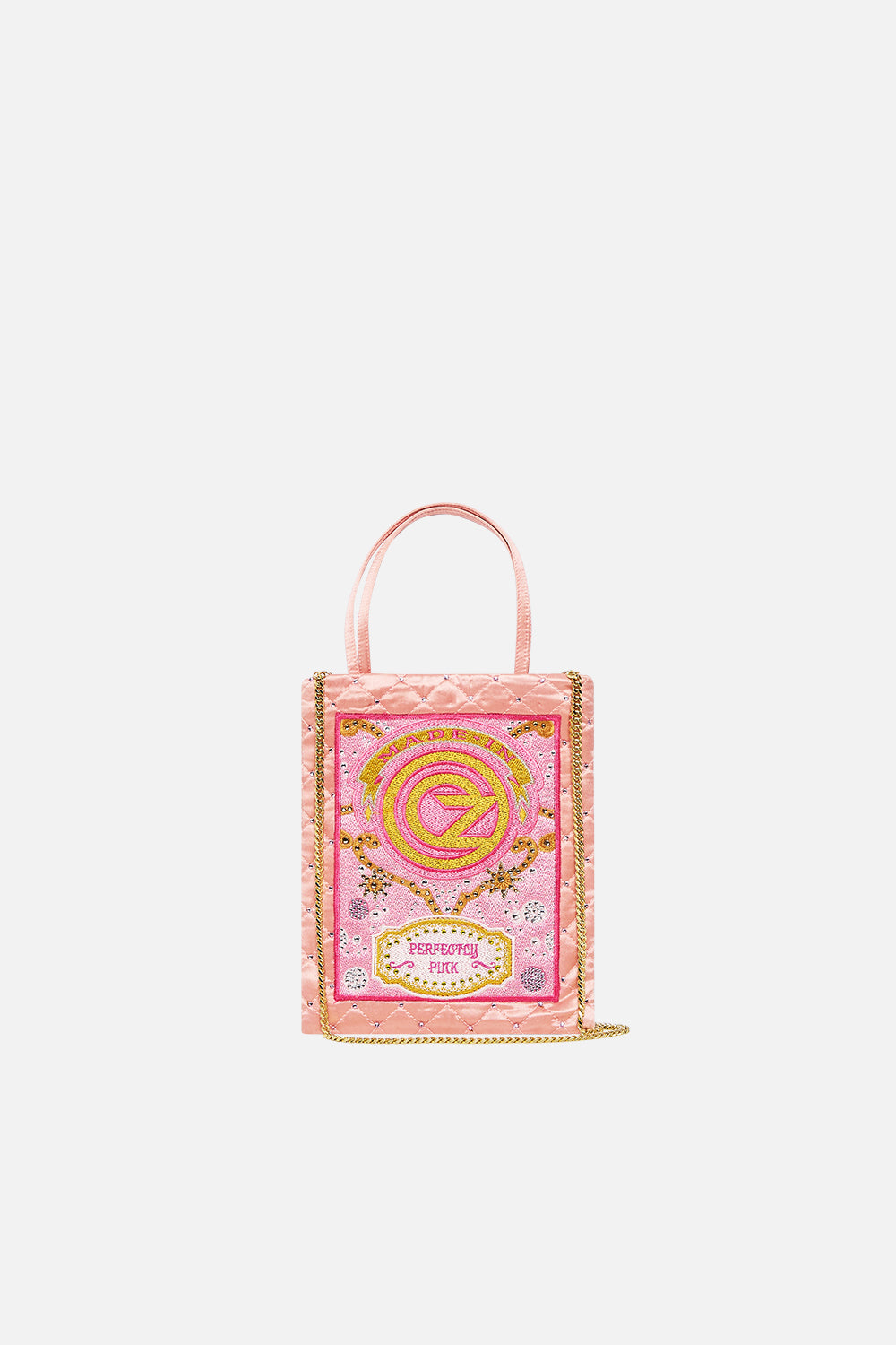 CAMILLA Embellished Mini Tote in Totally Ozmopolitan Print.