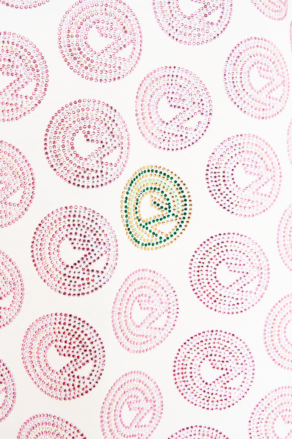 CAMILLA Oversized Band Tee - White/Pink in Totally Ozmopolitan Print