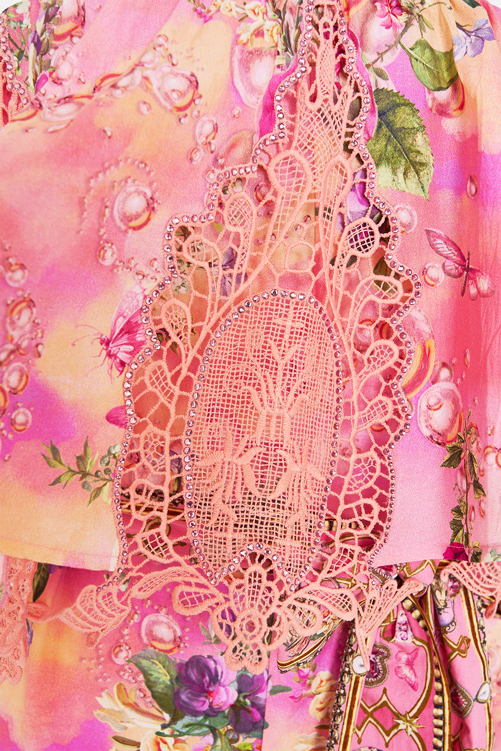 CAMILLA Strapless Jumpsuit With Frill Totally Ozmopolitan