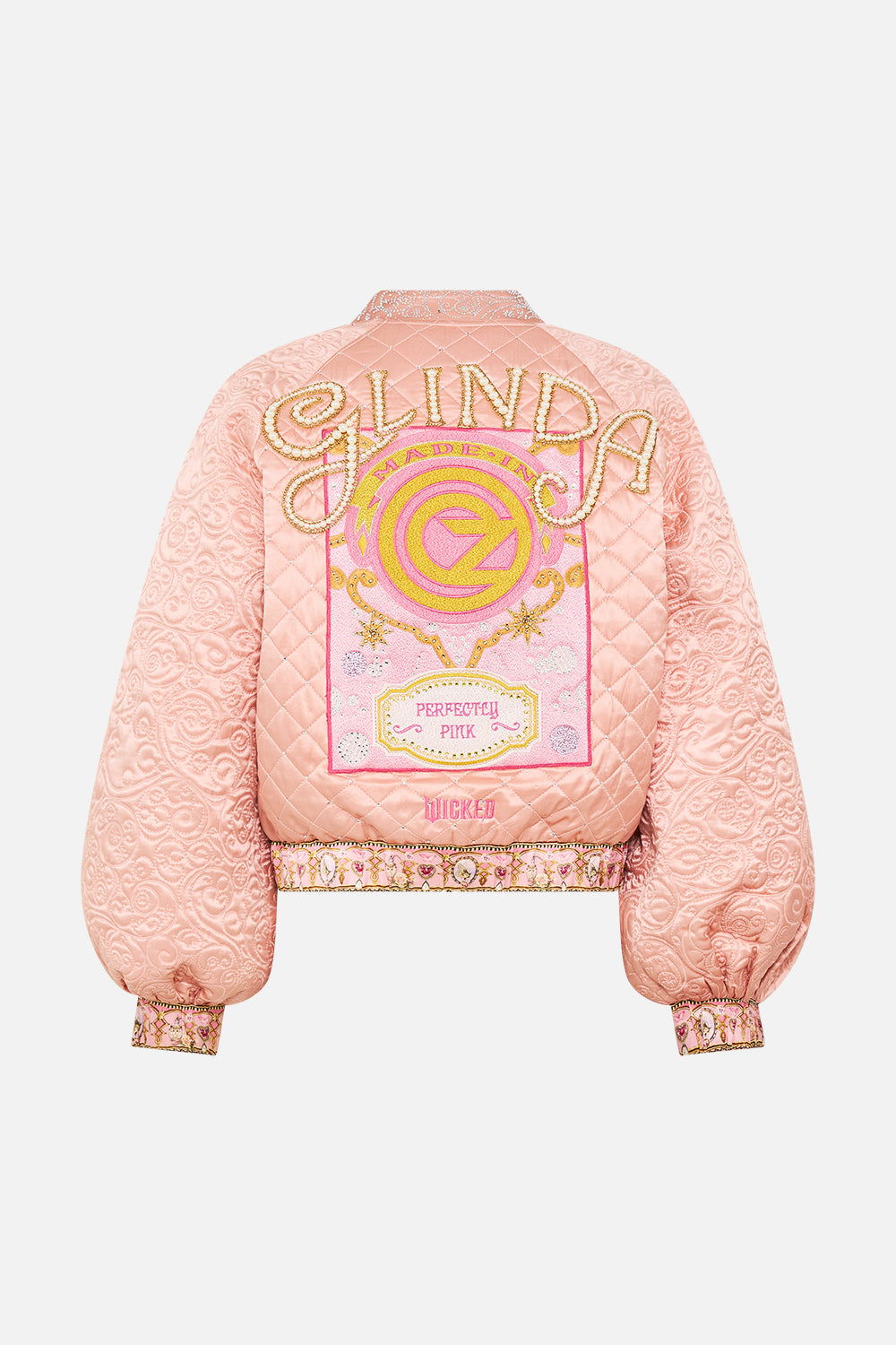 CAMILLA Blouson Sleeve Bomber in Totally Ozmopolitan Print