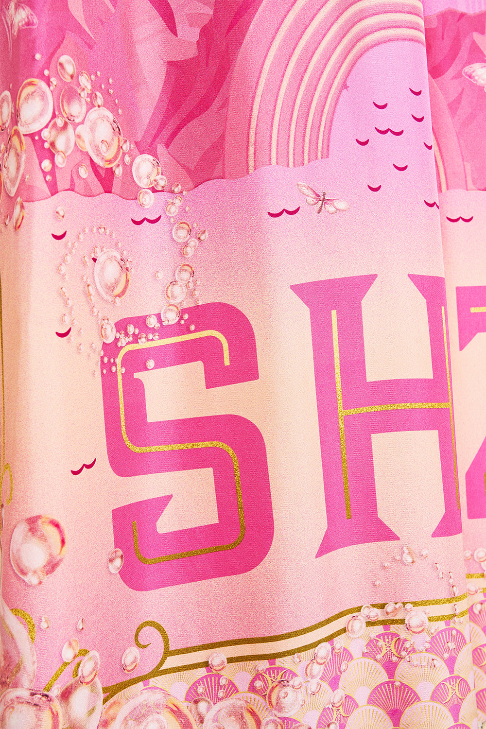 CAMILLA Wide Strap Sundress in Totally Ozmopolitan Print