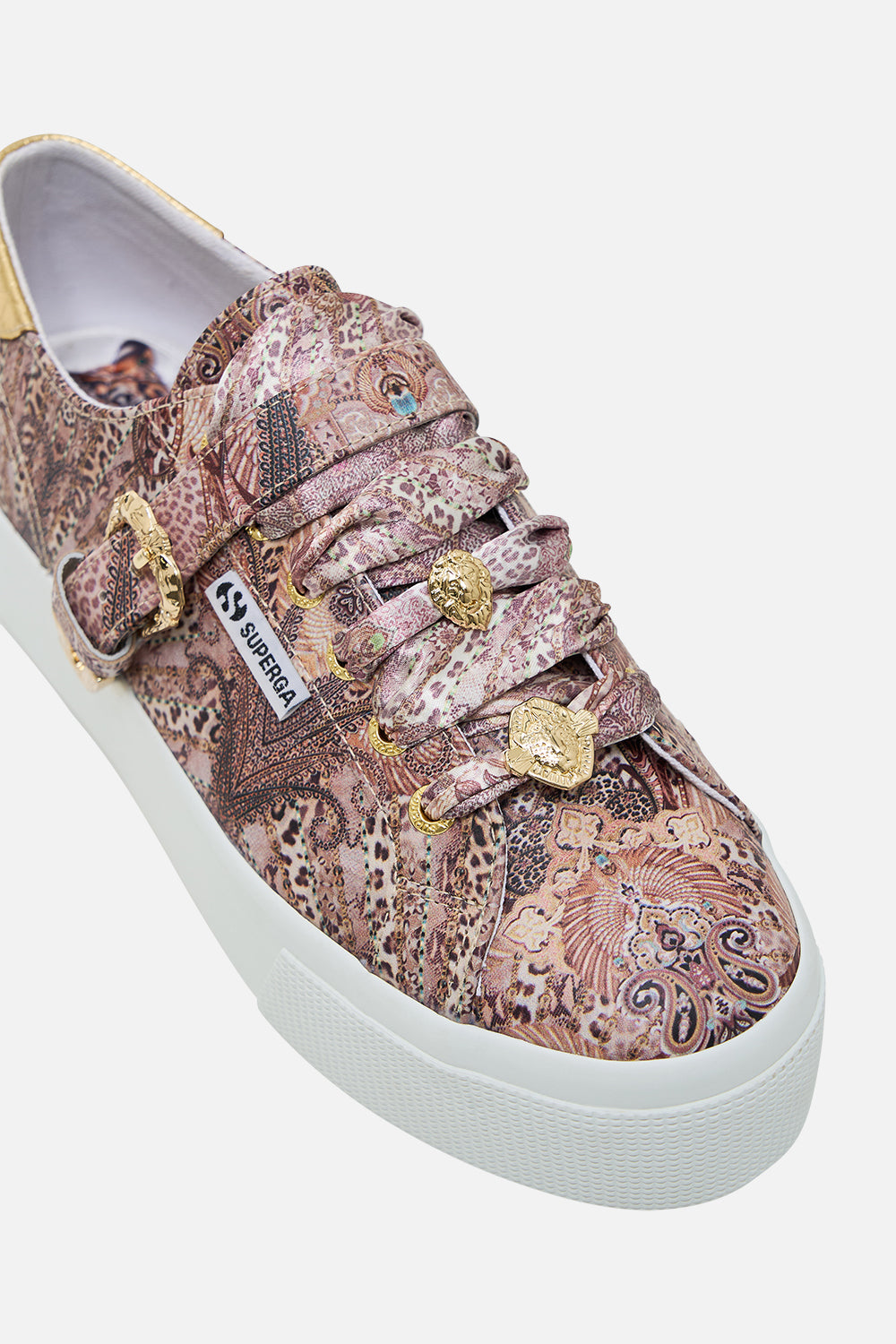 CAMILLA x Superga 2790 Printed Sneaker in The Throne Room print