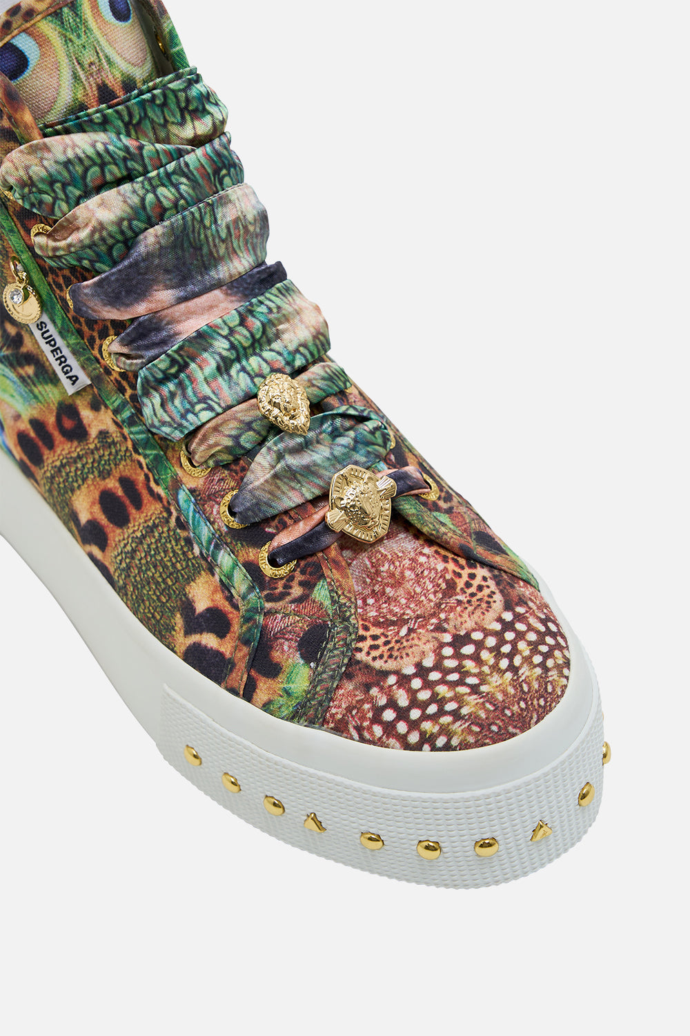 CAMILLA X SUPERGA 2708 PRINTED SNEAKER SURREALIST XANADU