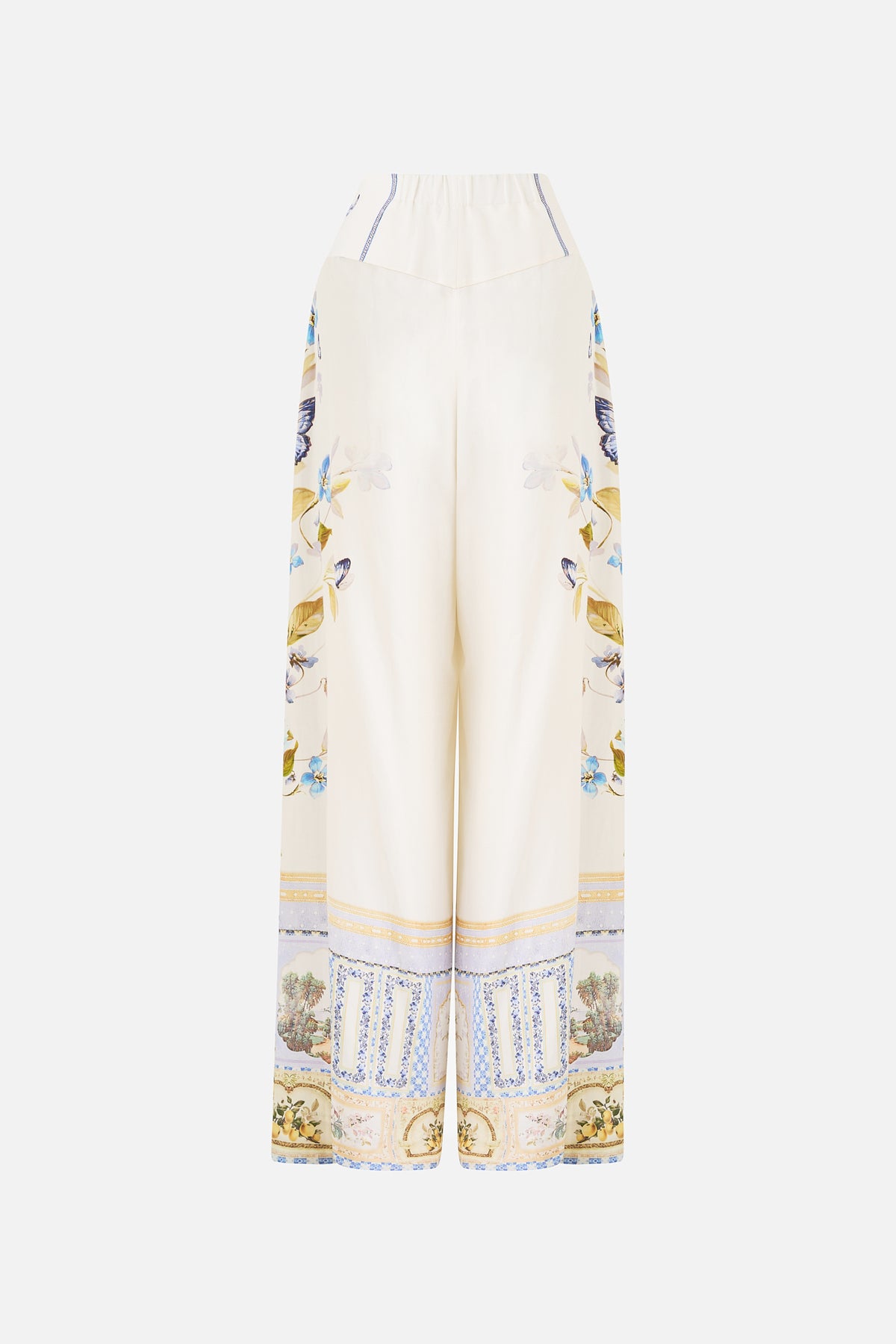 The CAMILLA CORSET WAIST WIDE LEG PANT BOTANICAL BALLADS