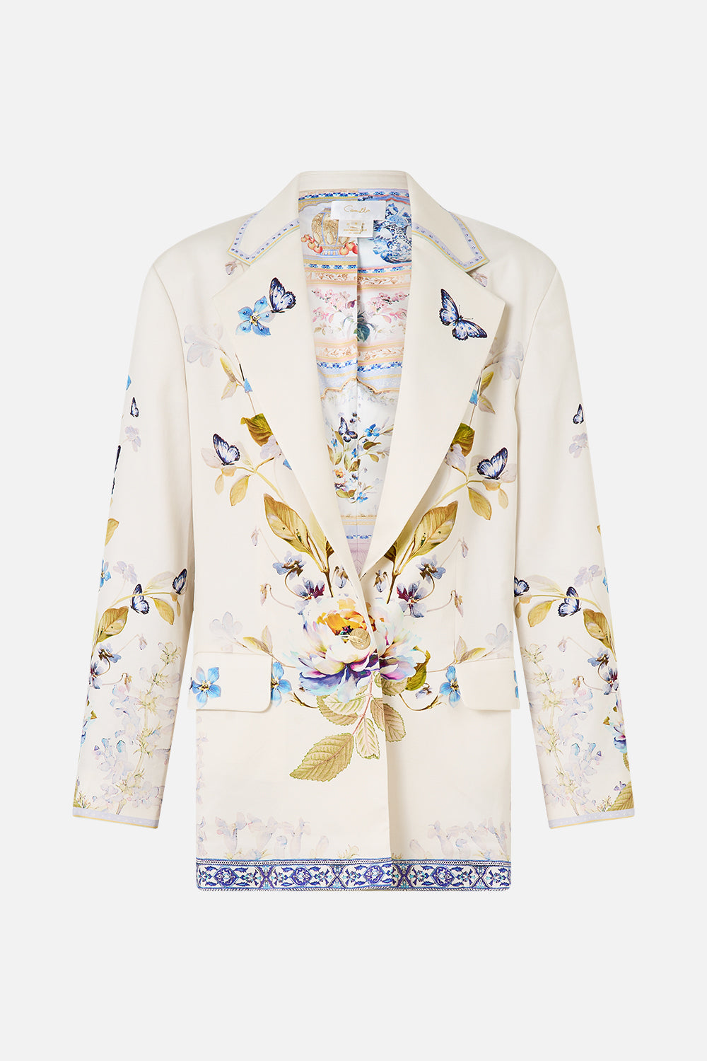 The CAMILLA BOYFRIEND JACKET BOTANICAL BALLADS