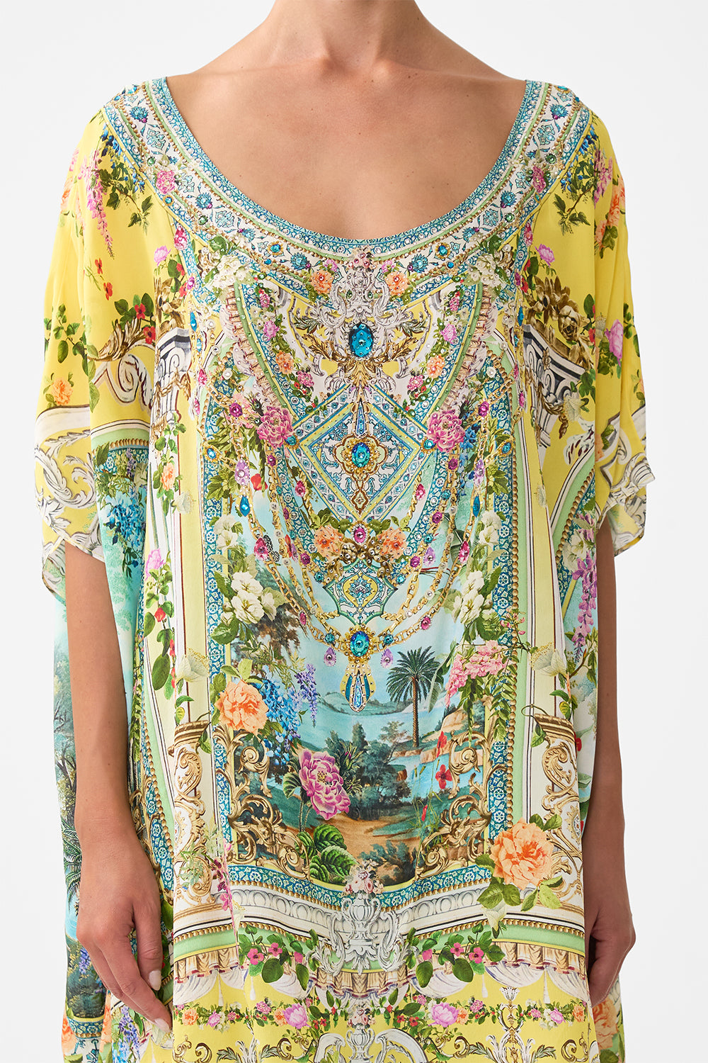 SHORT ROUND NECK KAFTAN TALES OF TOPKAPI PALACE