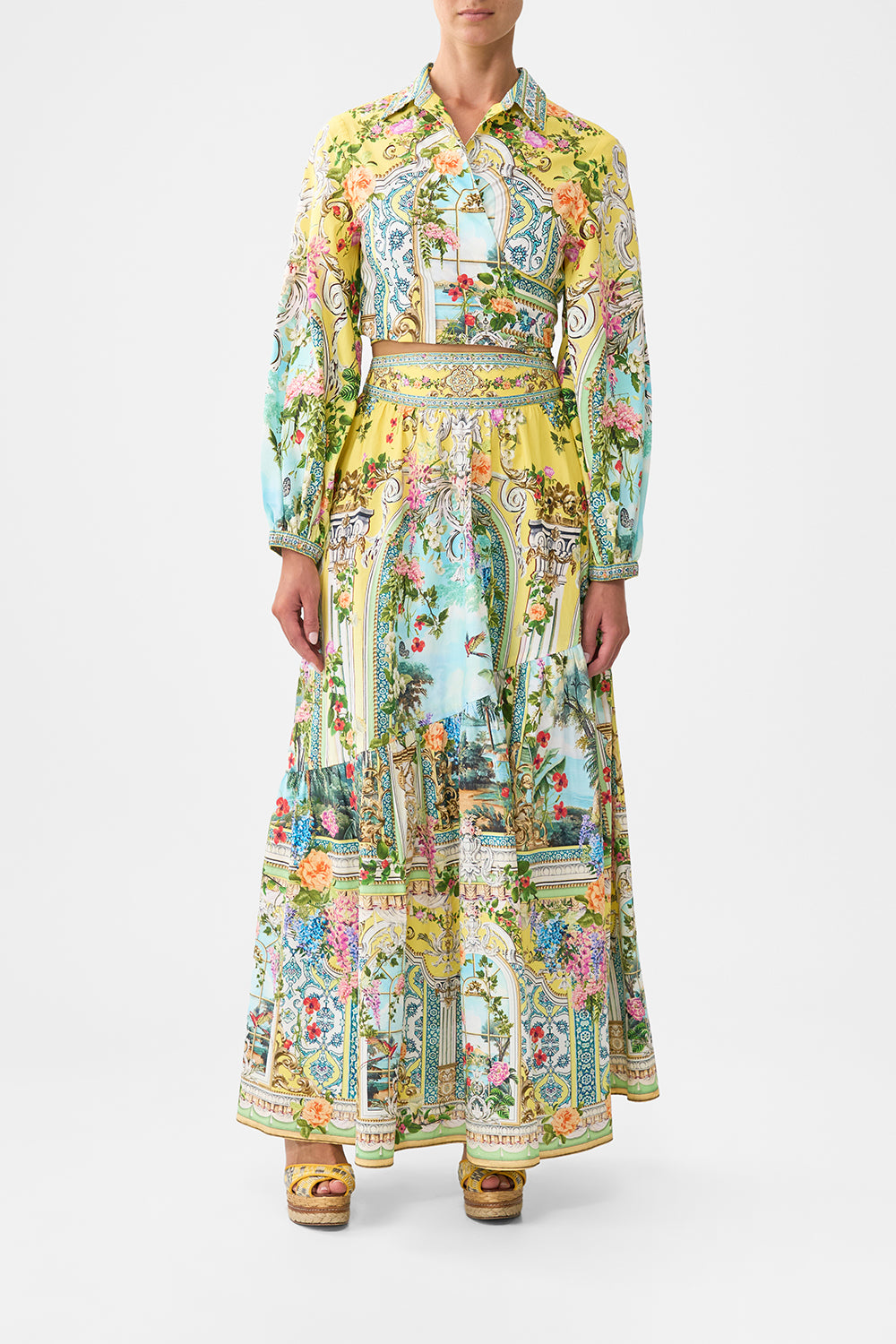 CROPPED WRAP SHIRT TALES OF TOPKAPI PALACE