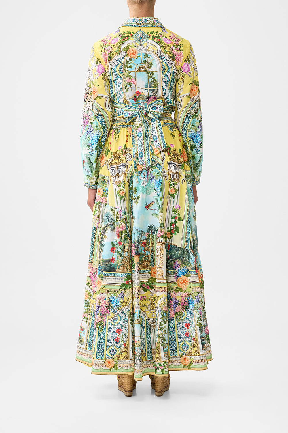 The CAMILLA CROPPED WRAP SHIRT TALES OF TOPKAPI PALACE