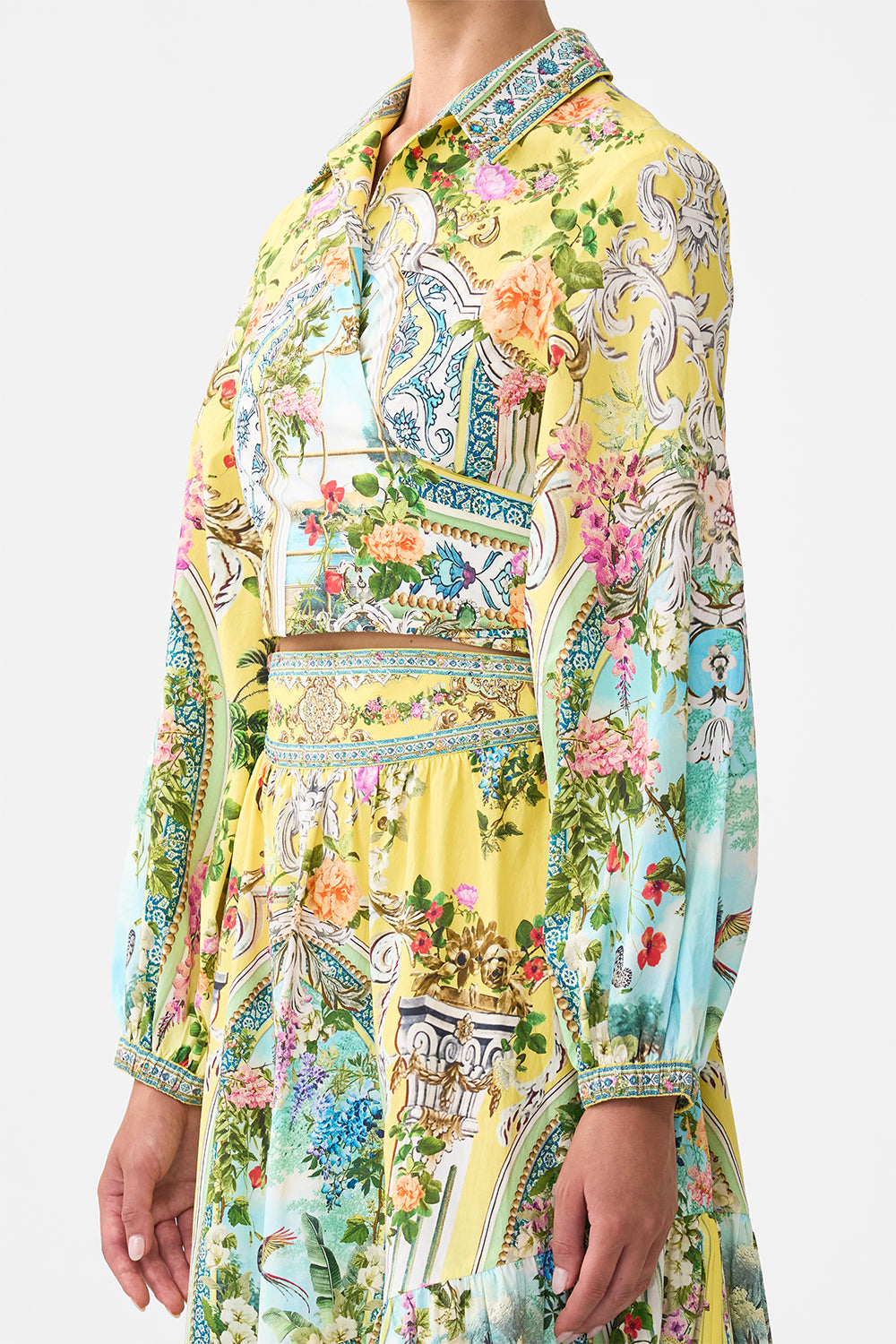 CROPPED WRAP SHIRT TALES OF TOPKAPI PALACE