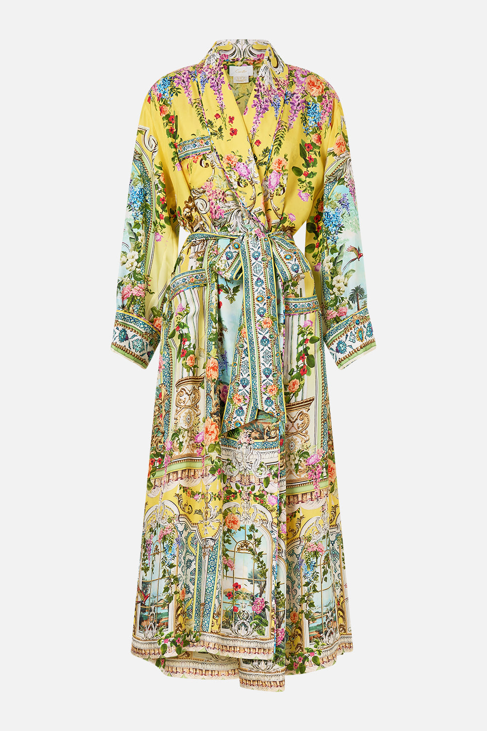 Tales Of Topkapi Palace Long Robe With Tie | CAMILLA AU – CAMILLA