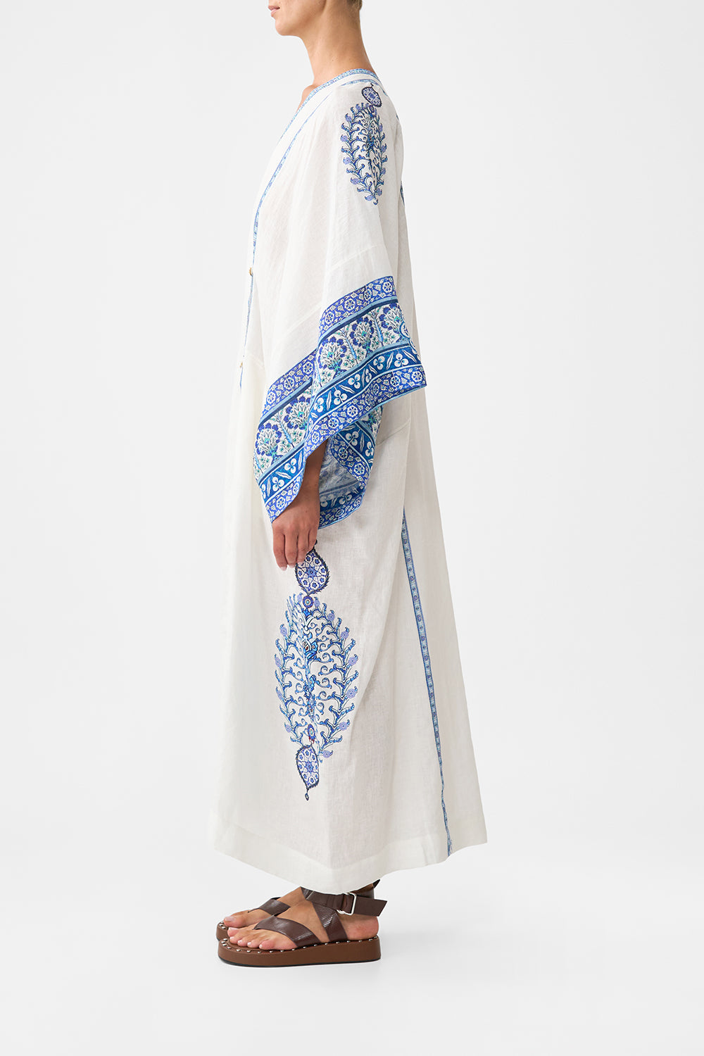 PANELLED WRAP KAFTAN ISNIK LULLABY