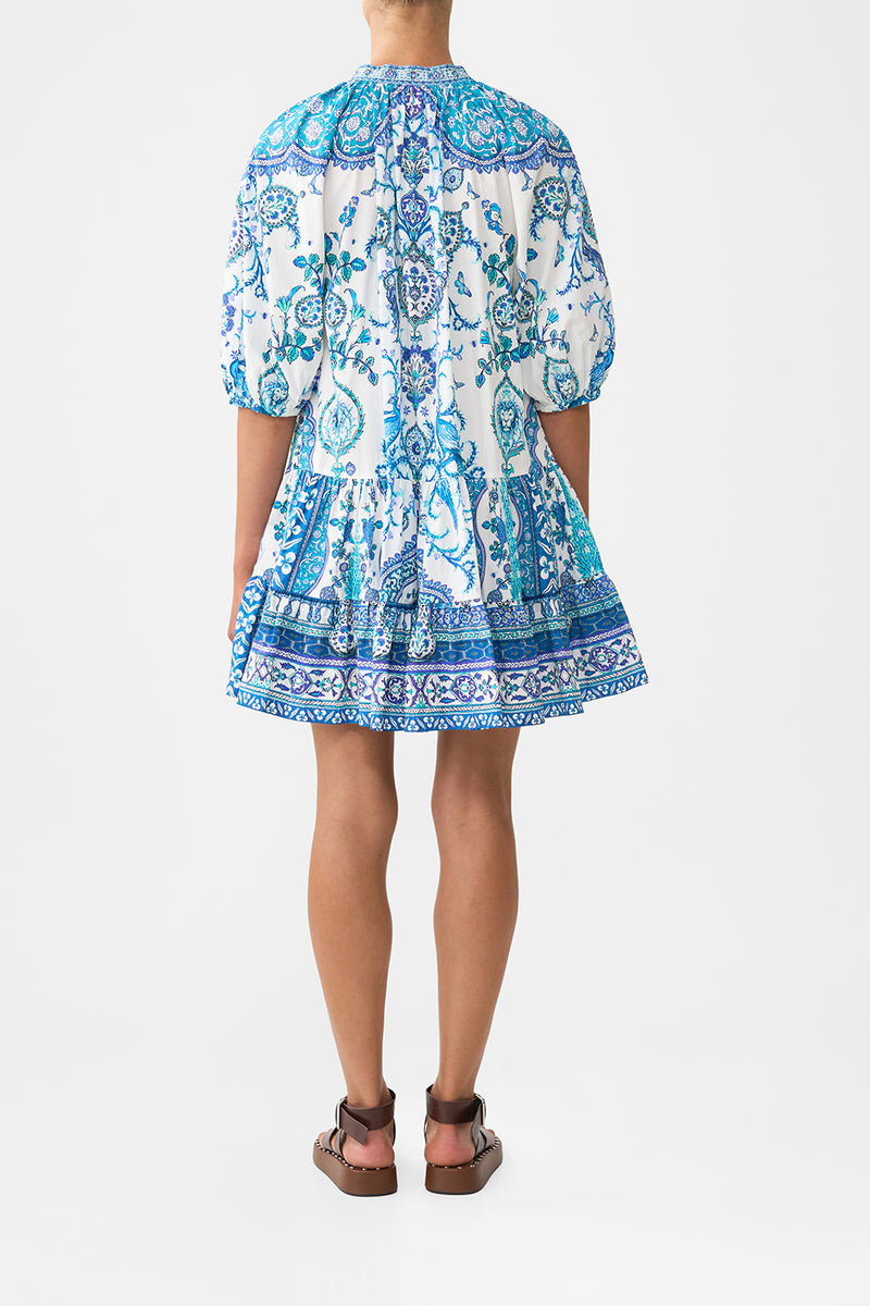 GATHERED CUT OUT DRESS ISNIK LULLABY