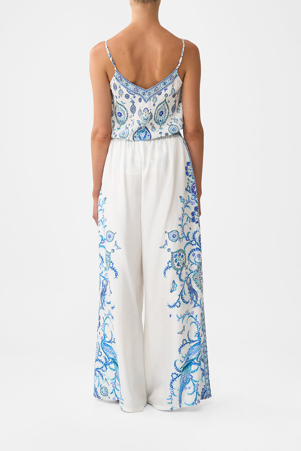 The CAMILLA TUCK FRONT PANT ISNIK LULLABY