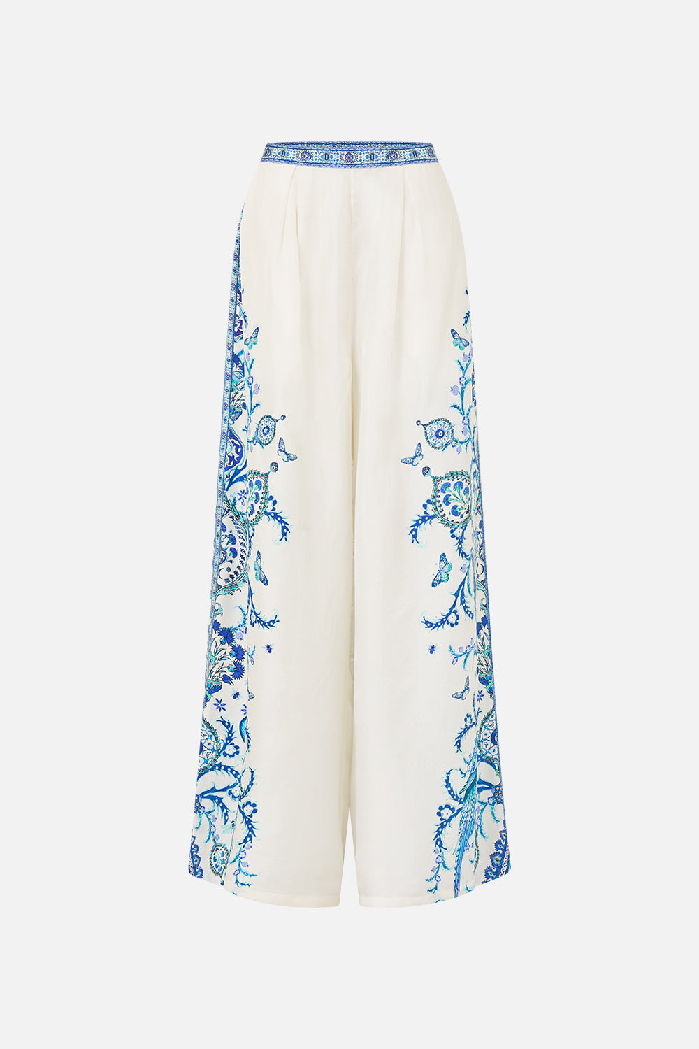 The CAMILLA TUCK FRONT PANT ISNIK LULLABY
