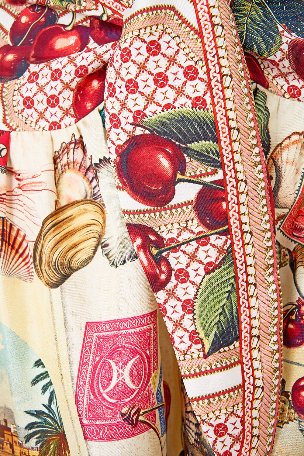 RELAXED PANT WITH TIE FRONT NOTES FROM THE ROAD