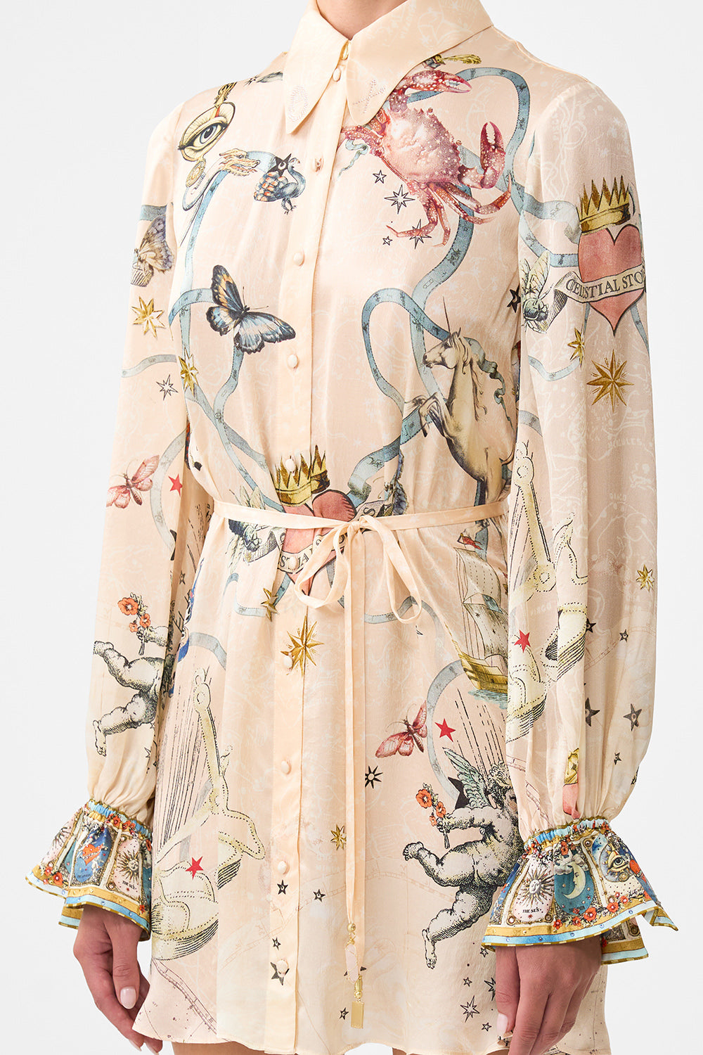 SHIFT SHIRT DRESS HOUSE OF HOROSCOPES