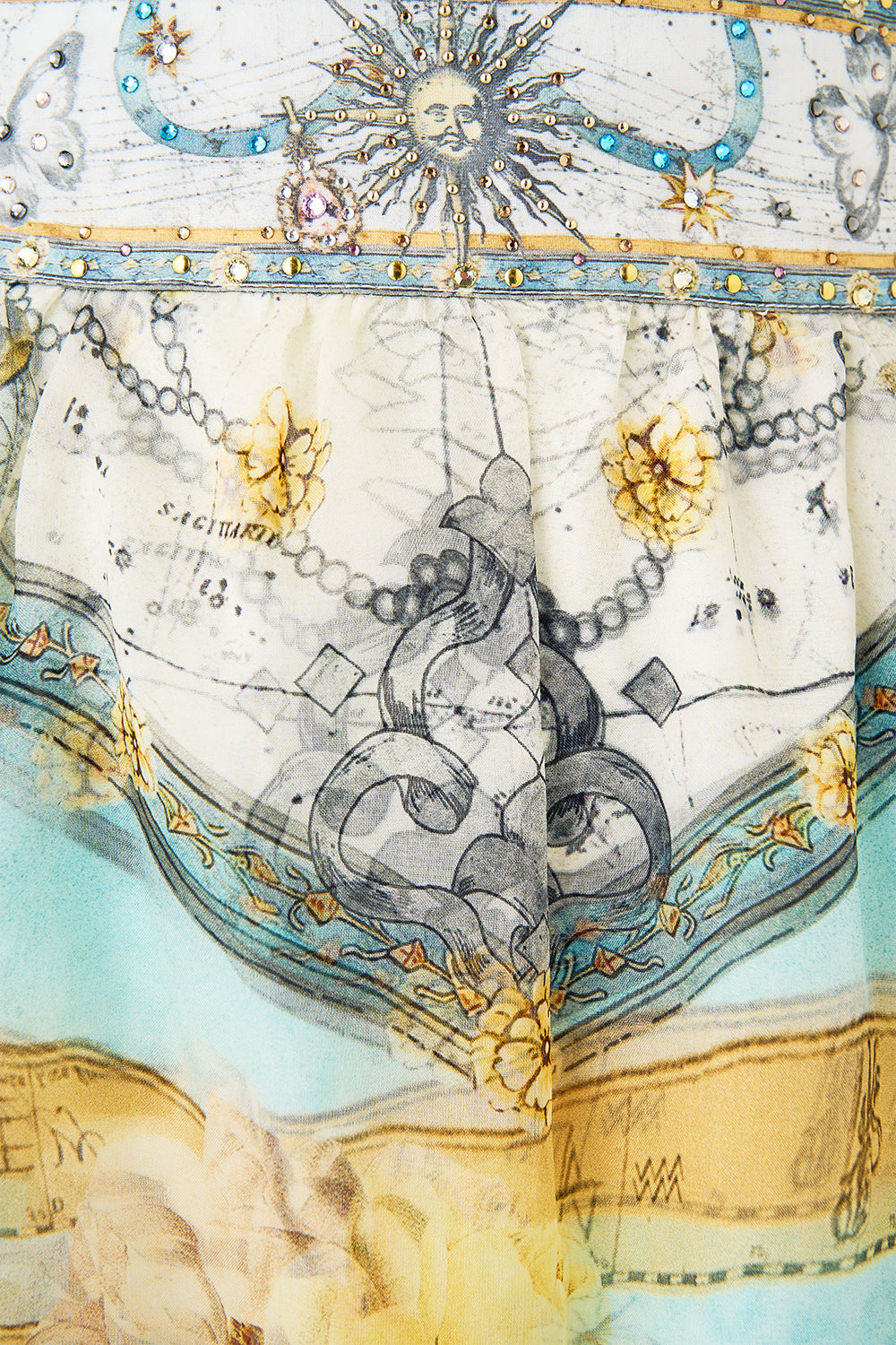 HIGH WAISTED TIERED SKIRT MY LUCKY STARS