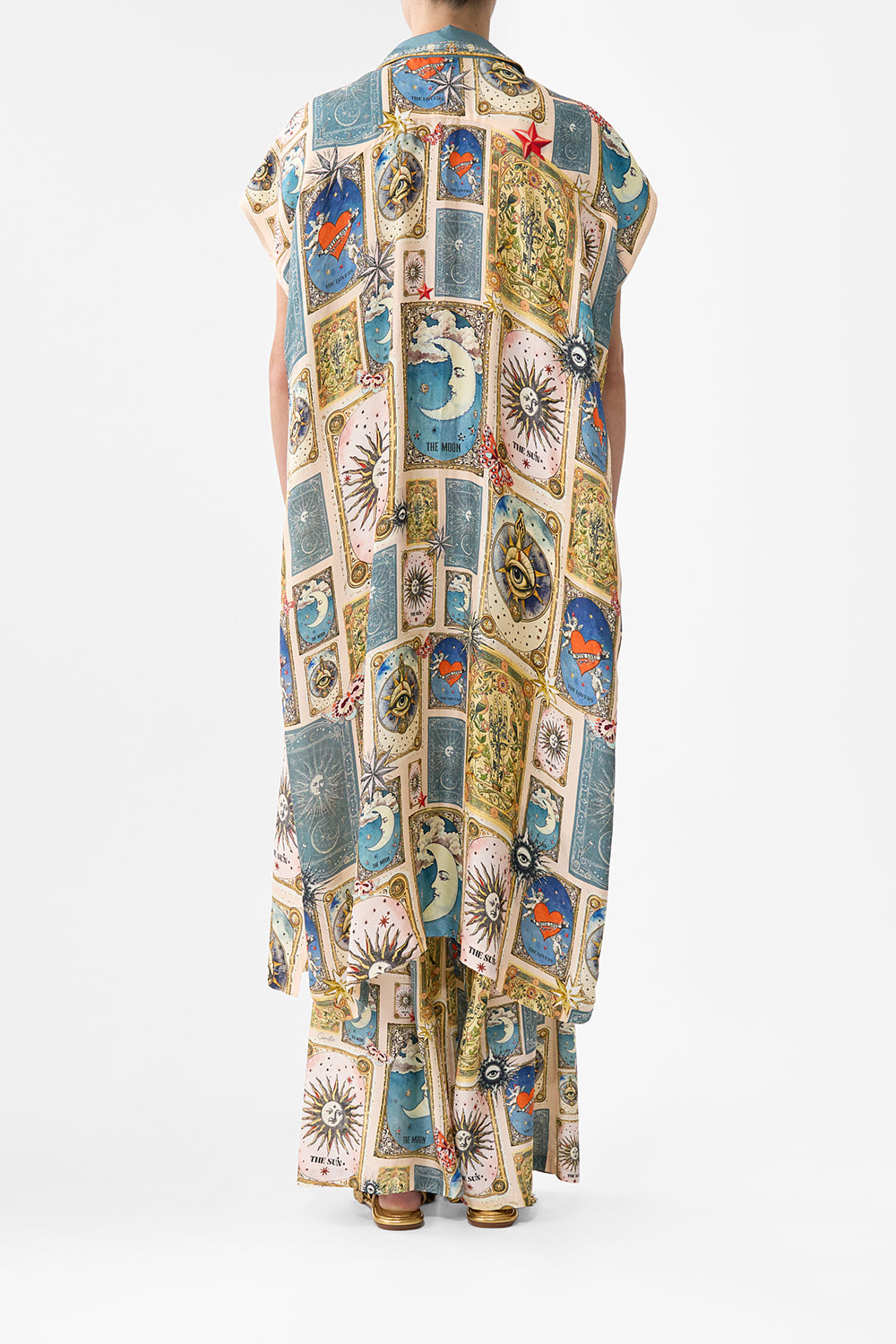 SLEEVELESS SHIRTDRESS MY LUCKY STARS