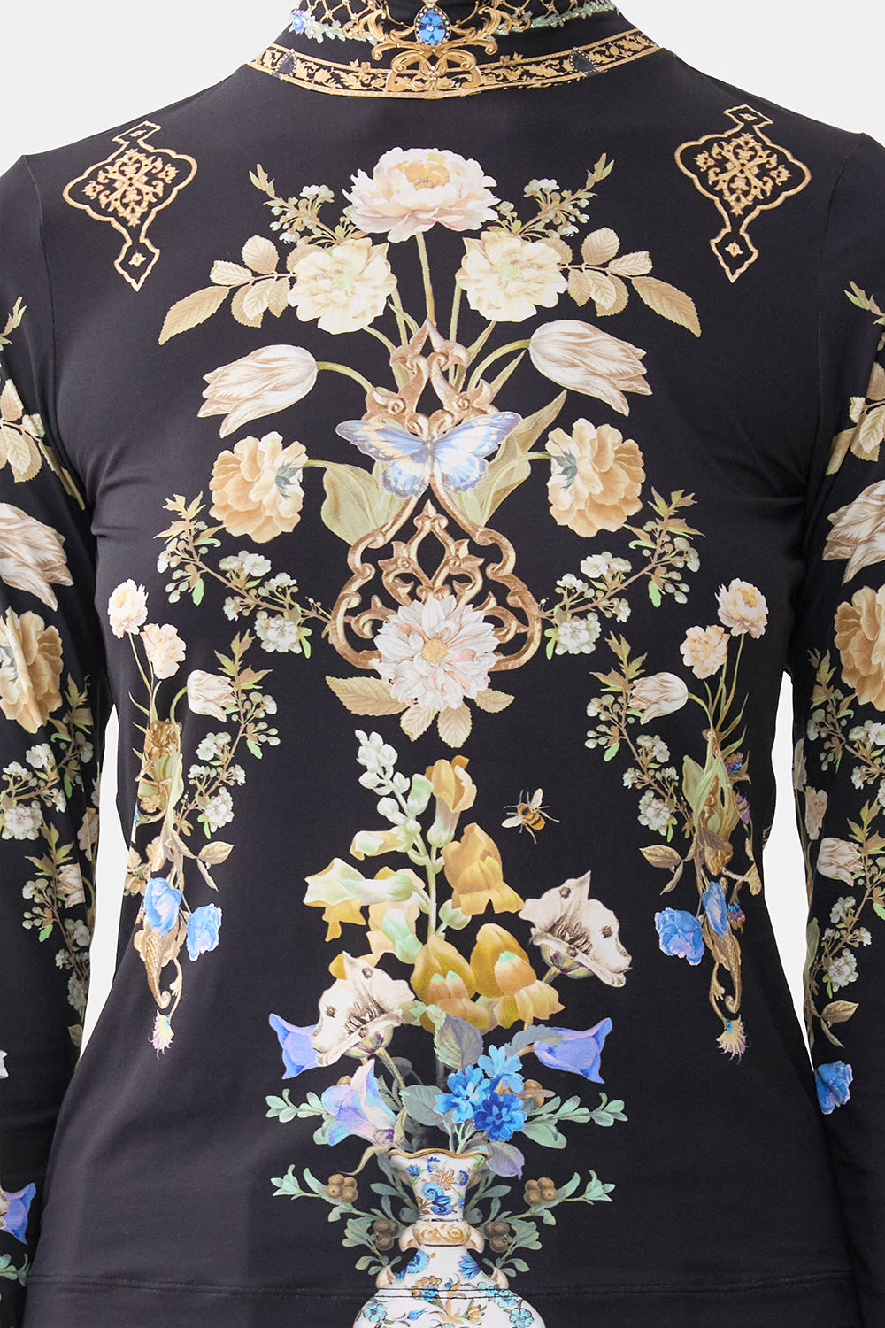 JERSEY TURTLENECK OTTOMAN ELEGANCE