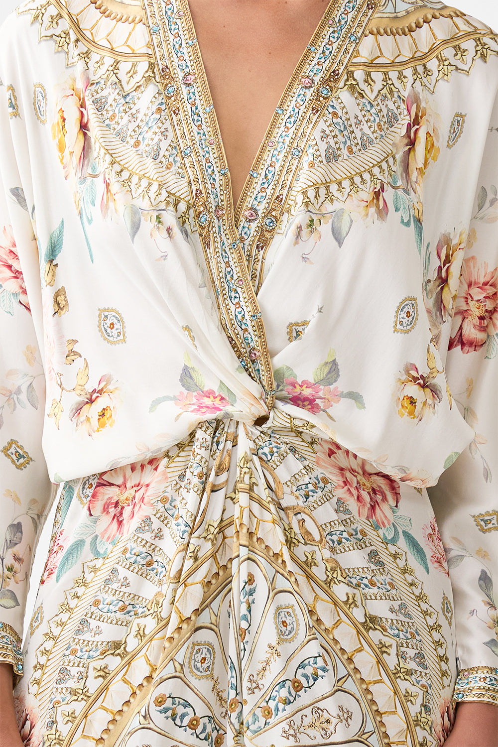 TWIST FRONT BATWING DRESS OTTOMAN DYNASTY