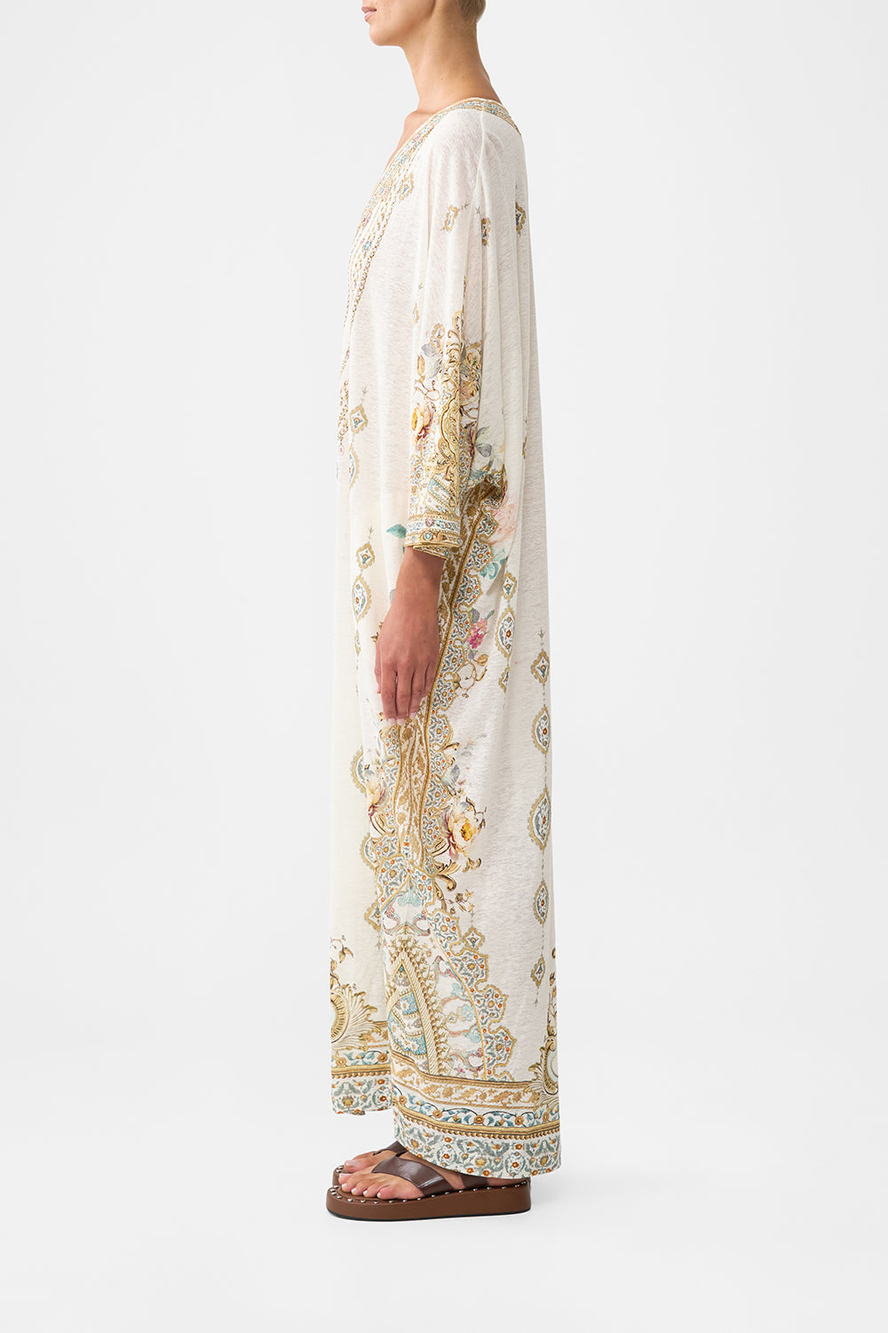 V NECK BATWING KAFTAN OTTOMAN DYNASTY