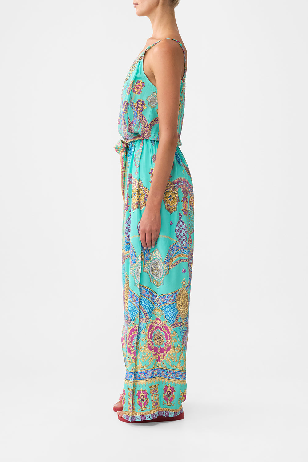 SHOESTRING STRAP JUMPSUIT THE CONCUBINES CORRIDOR