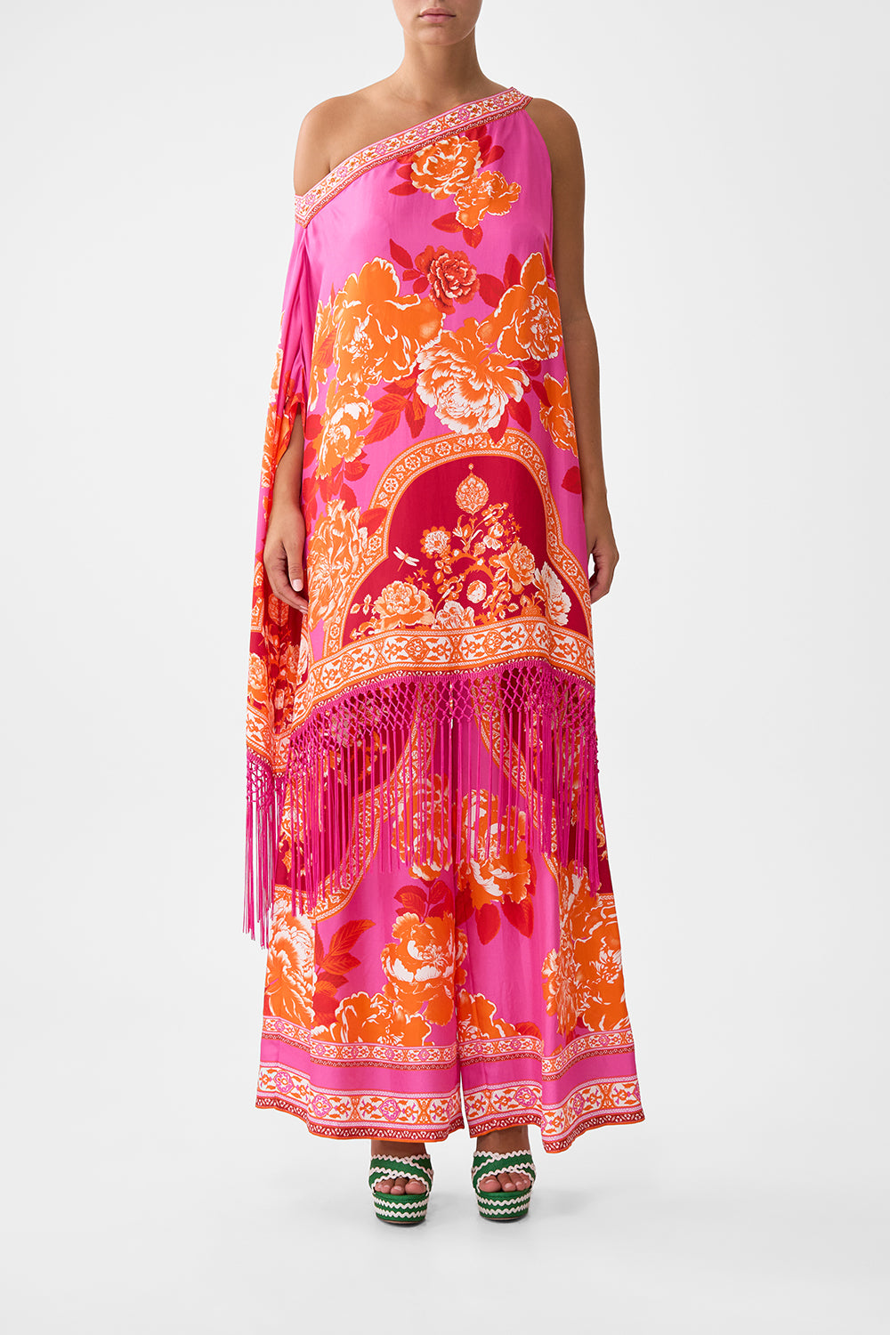 ONE SHOULDER SHORT KAFTAN TILES OF TÜRKIYE