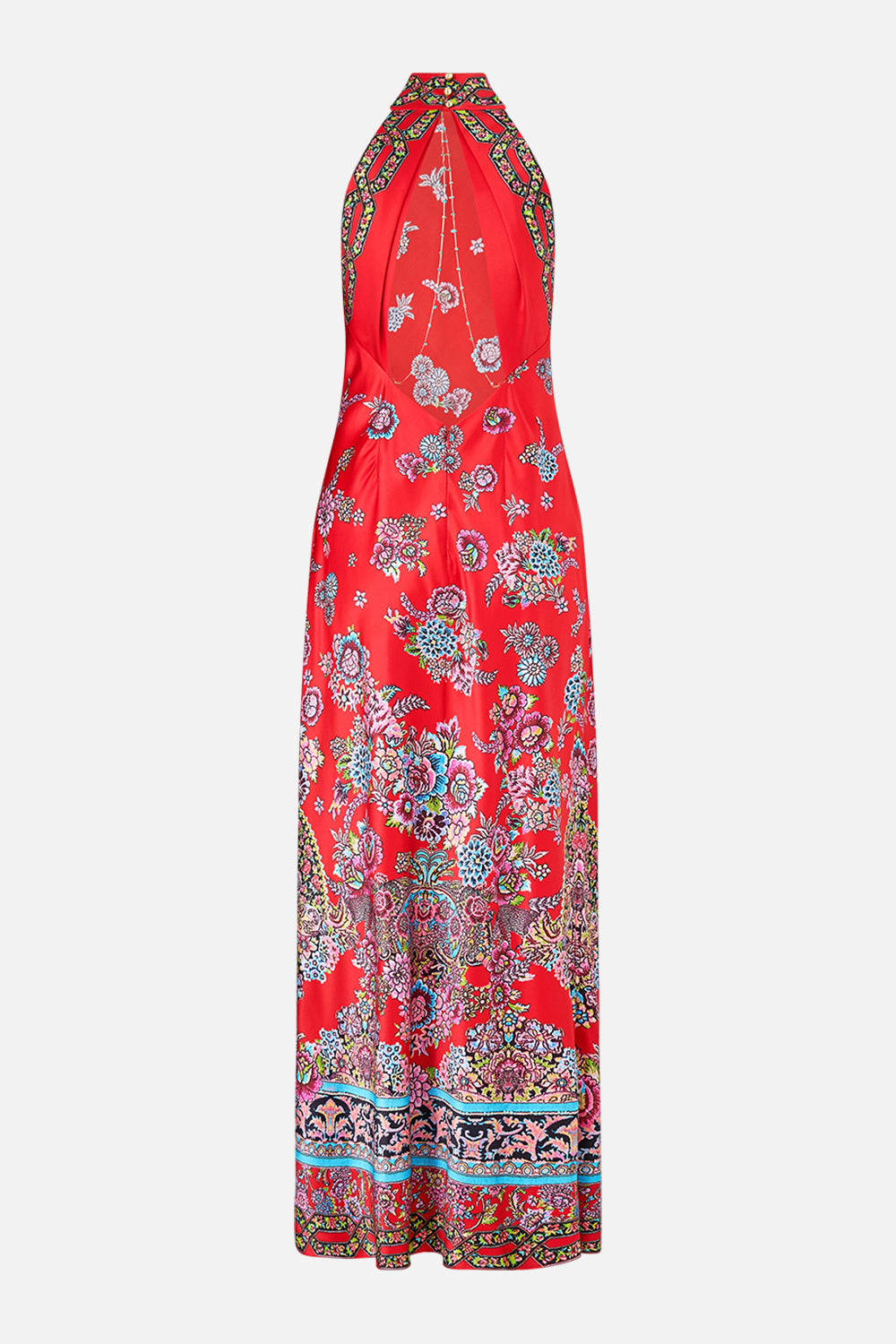 The CAMILLA HIGH NECK BIAS DRESS ARTISANS OF ANATOLIA