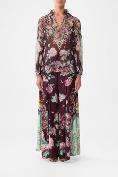 FRILL COLLARED BLOUSE IF THESE TILES COULD TALK