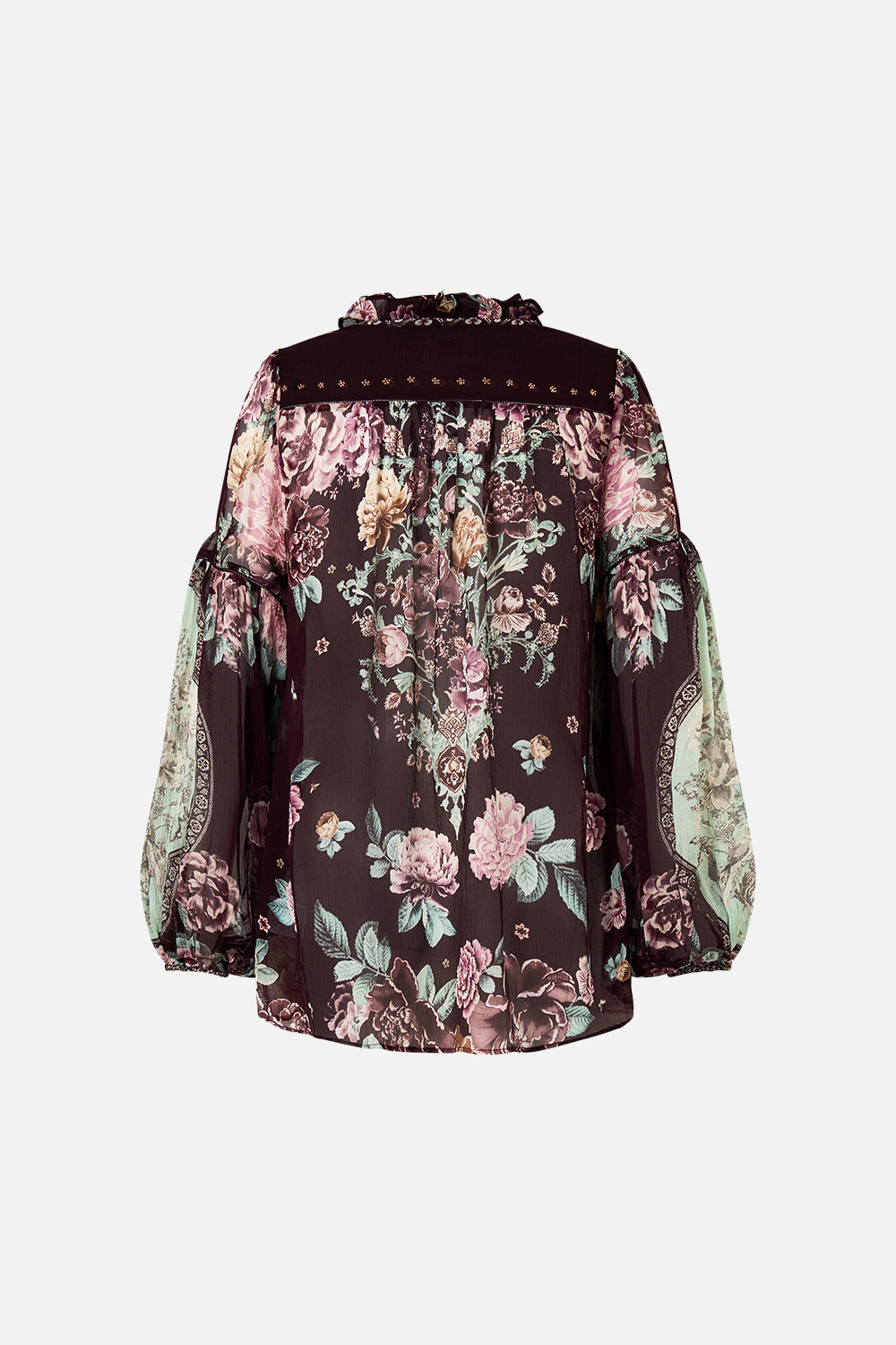 FRILL COLLARED BLOUSE IF THESE TILES COULD TALK