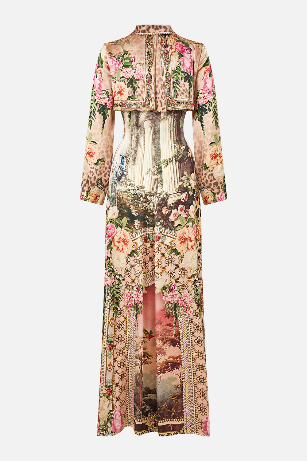 PRINTED TRENCH WATERCOLOUR WONDERLAND