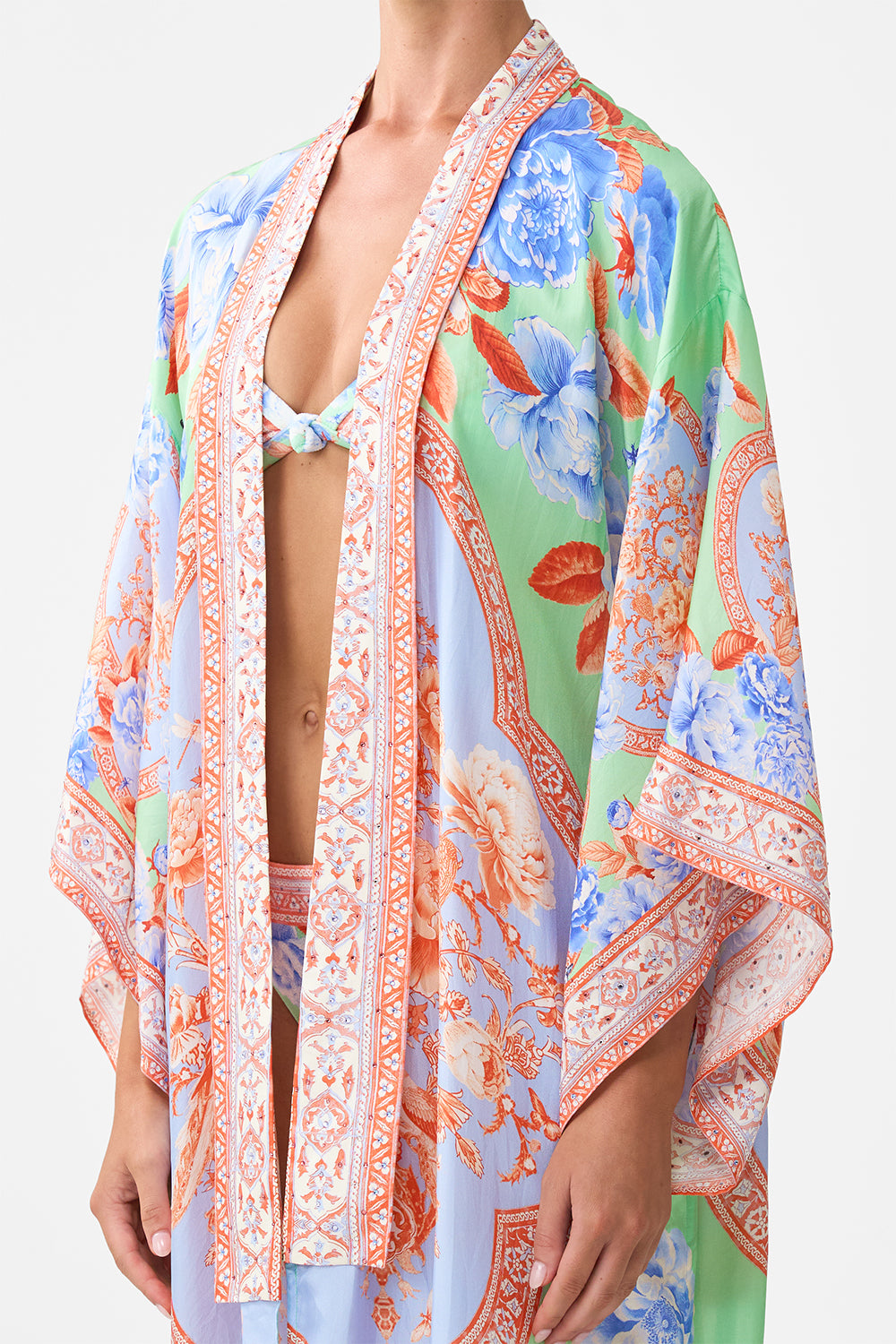 KIMONO LAYER WITH COLLAR TOPKAPI POP