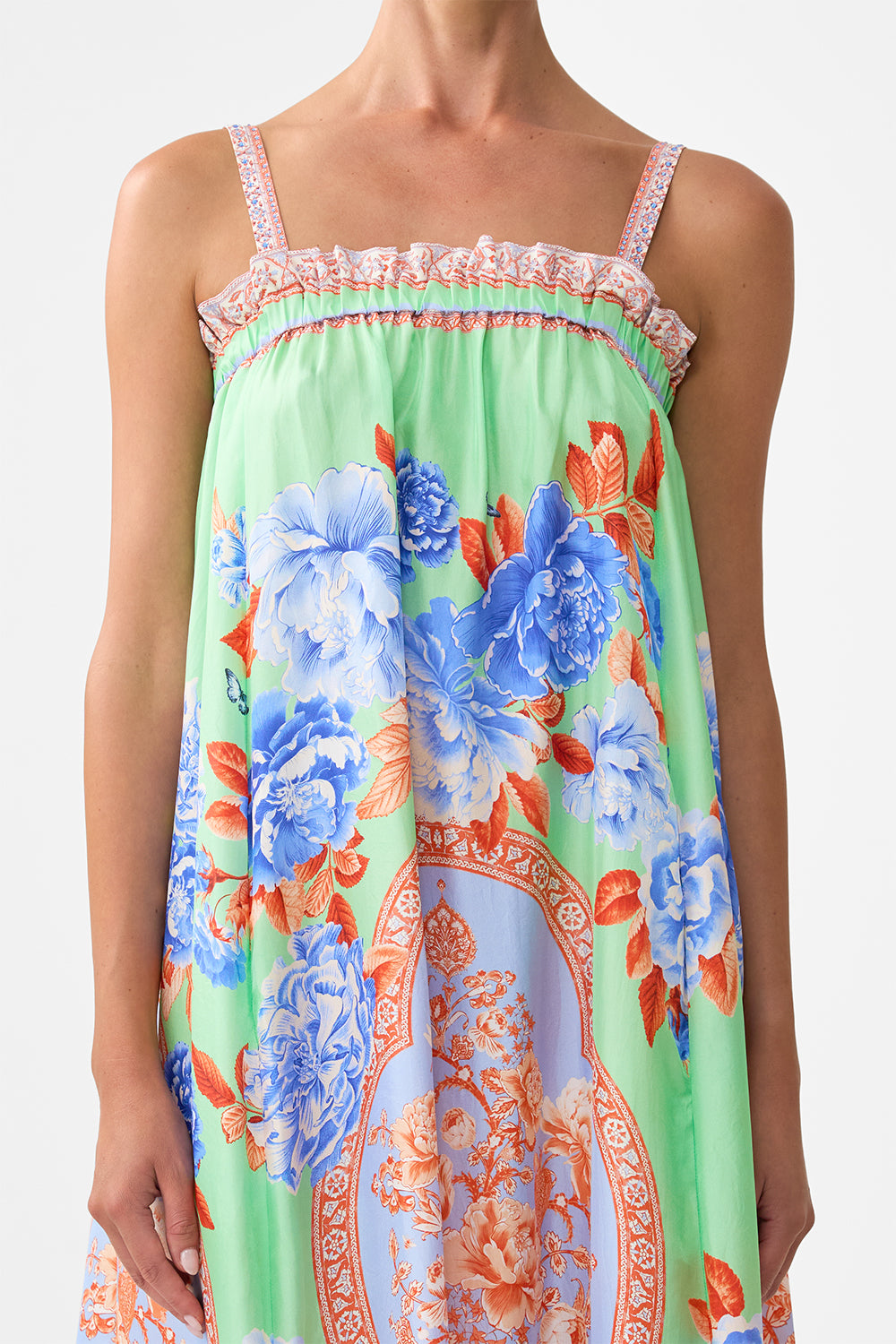 WIDE STRAP SUNDRESS TOPKAPI POP