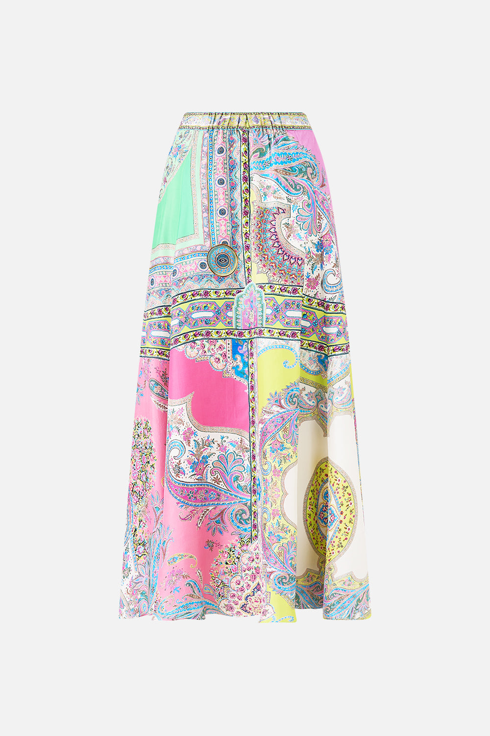 PANELLED FLARED LONG SKIRT MAGIC CARPET RIDE