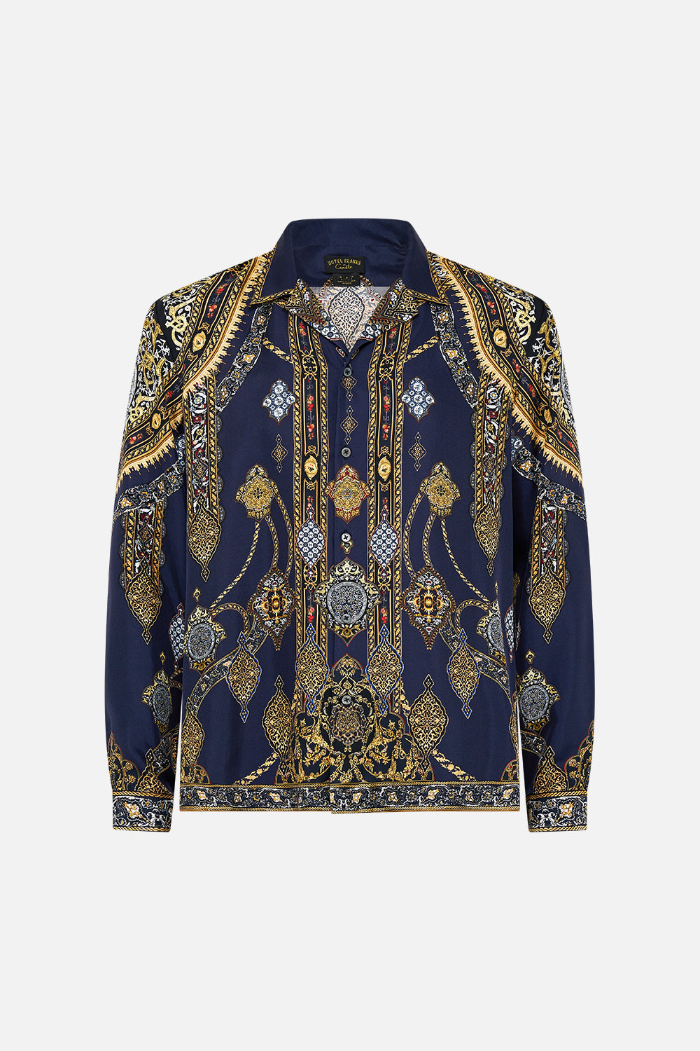 The CAMILLA LONG SLEEVE CAMP COLLARED SHIRT THE IMPERIAL GATE