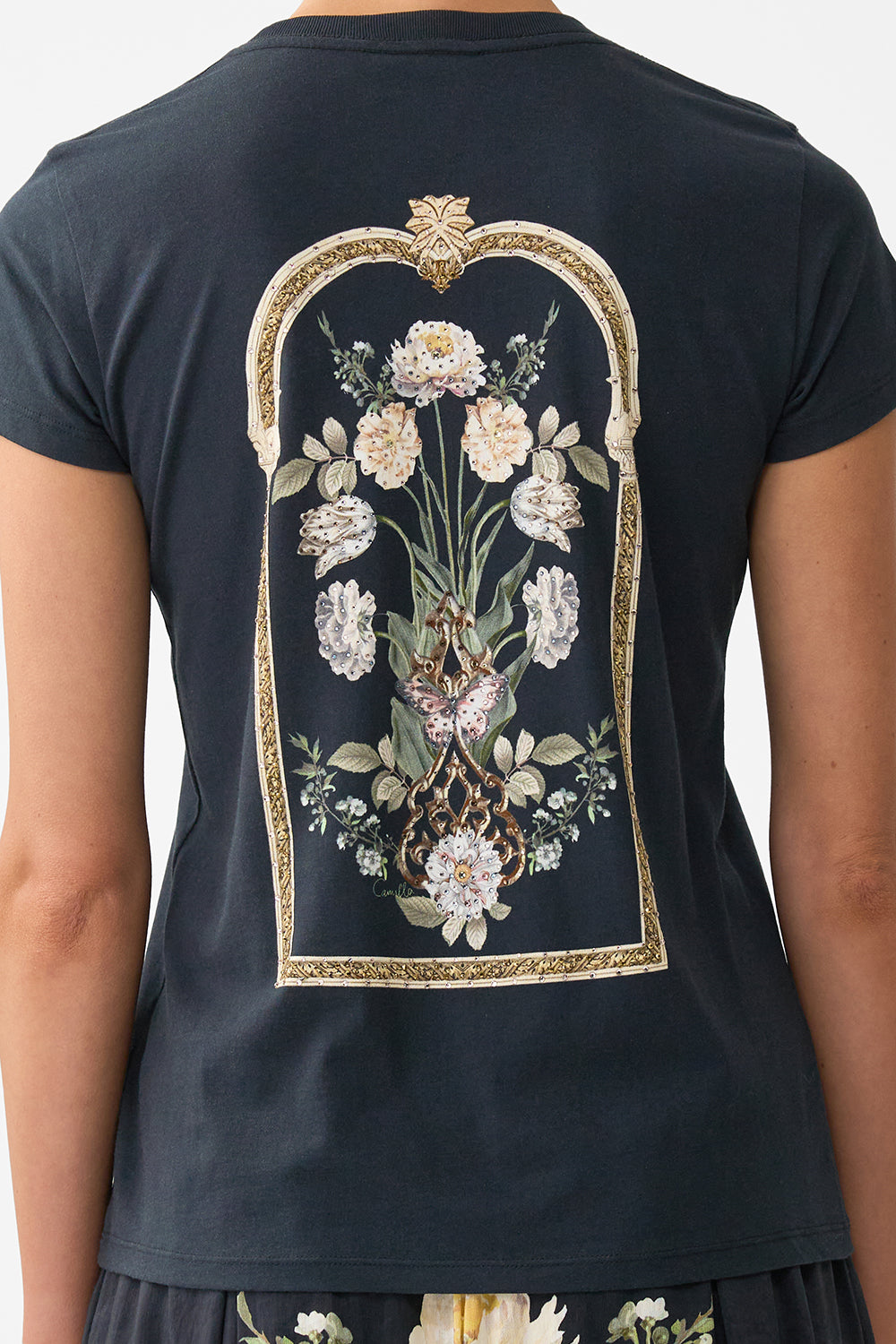 SLIM FIT ROUND NECK T-SHIRT OTTOMAN ELEGANCE