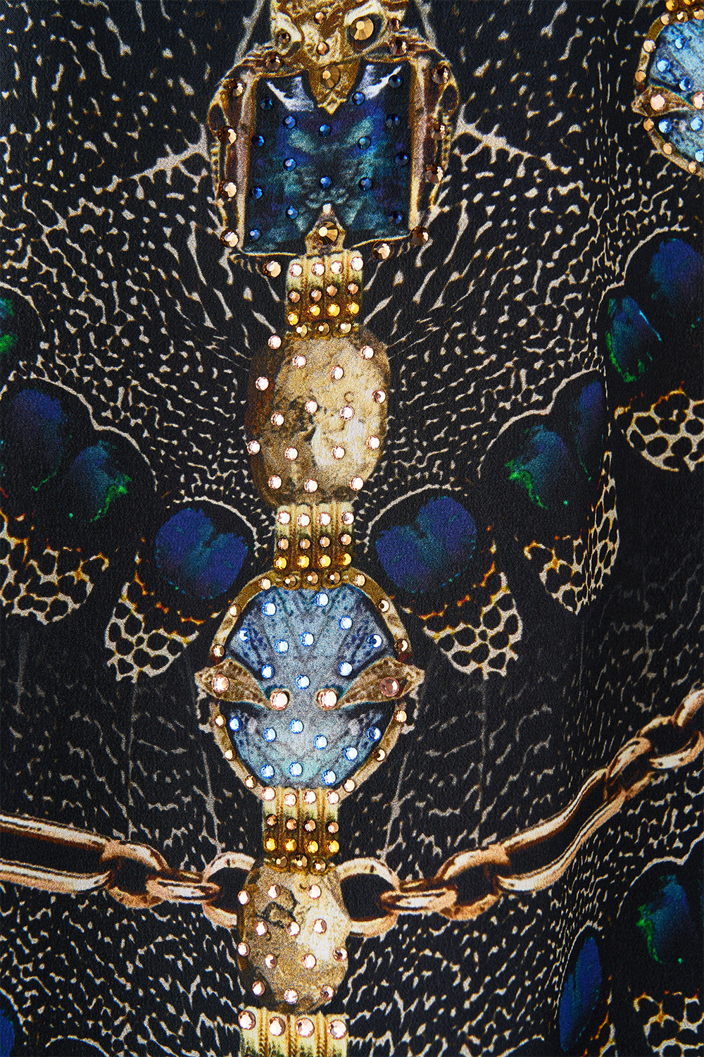 LONG SLEEVE JUMPER WITH PRINT BACK SONG OF THE SOLSTICE