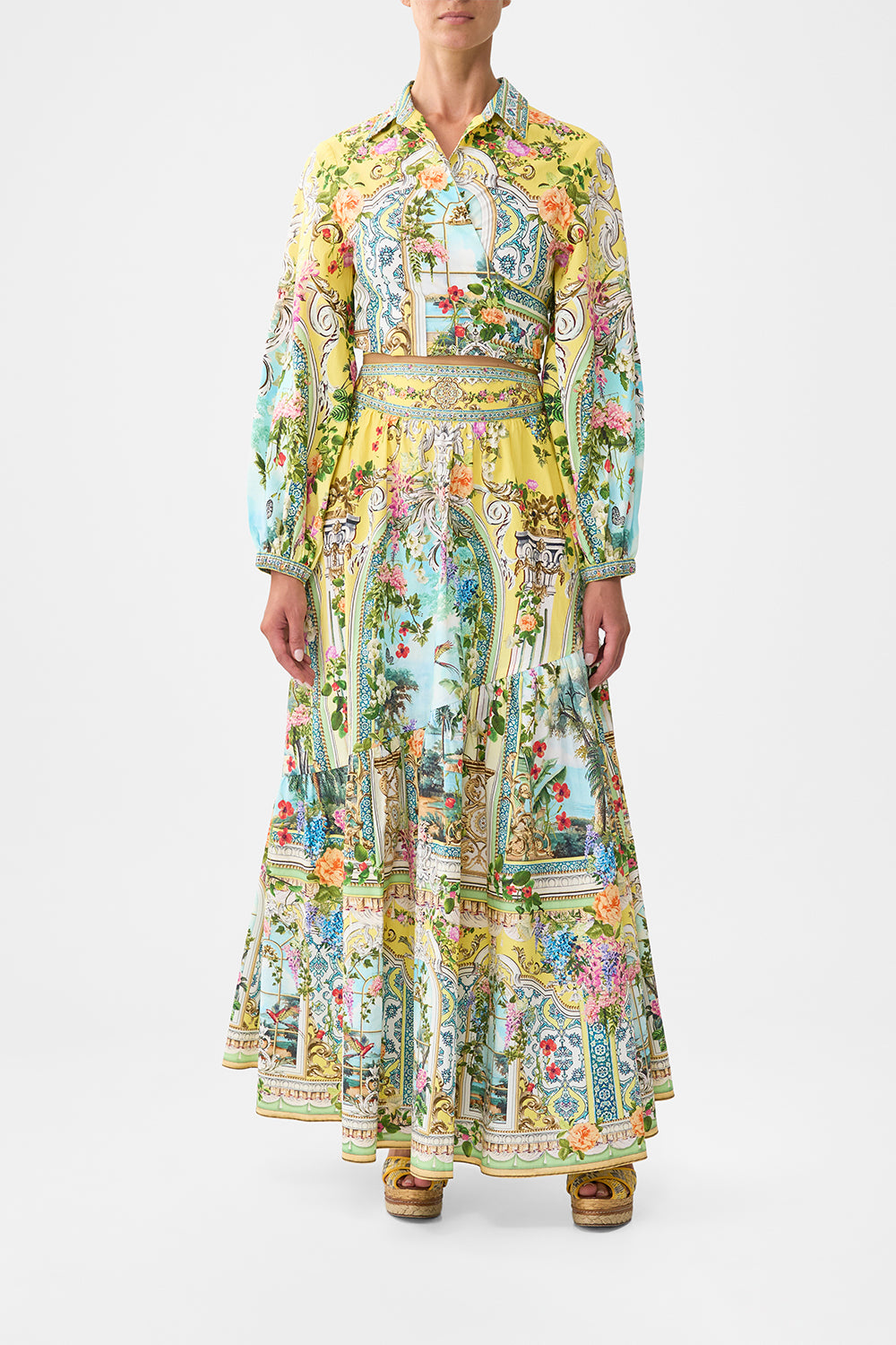 Tales Of Topkapi Palace Skirt With Shaped Seam | CAMILLA AU – CAMILLA