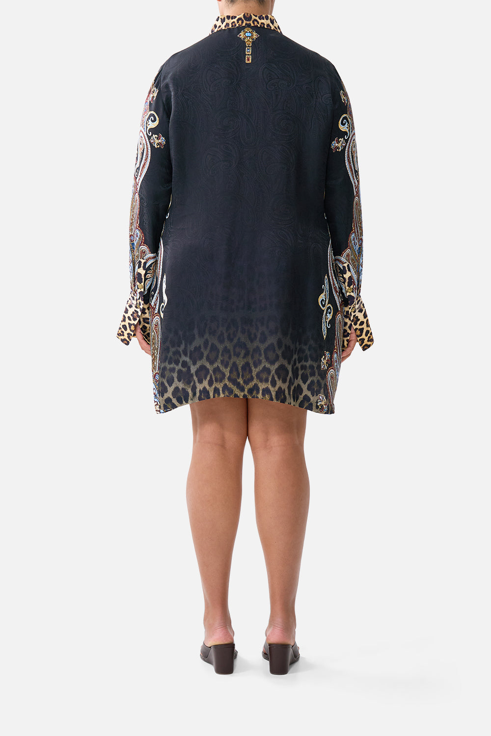 The CAMILLA MINI SHIRT DRESS ISTANBUL ANIMALIA