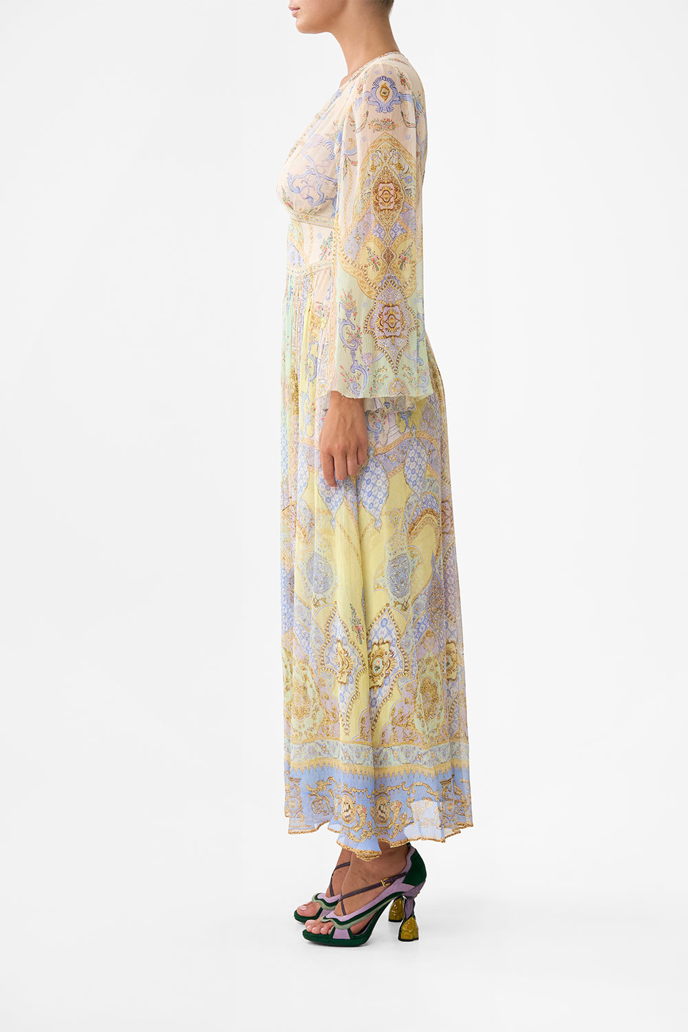 FLARED SLEEVE DRESS EAST OF ISTANBUL