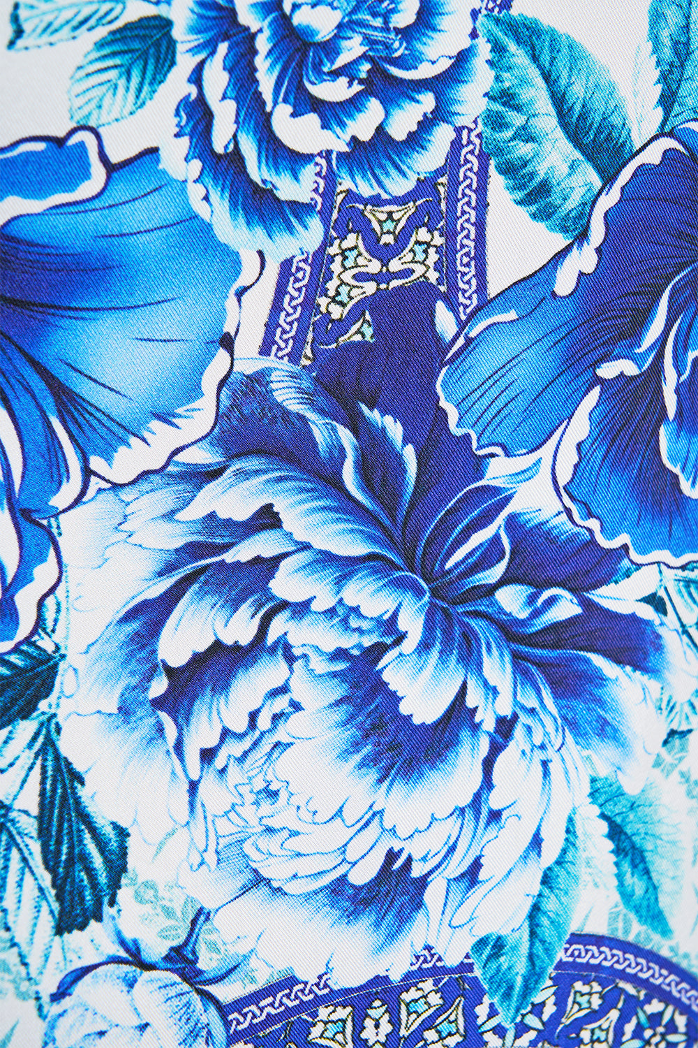The A Ceramic Garden Long Sleeve Hidden Placket Shirt | CAMILLA AU