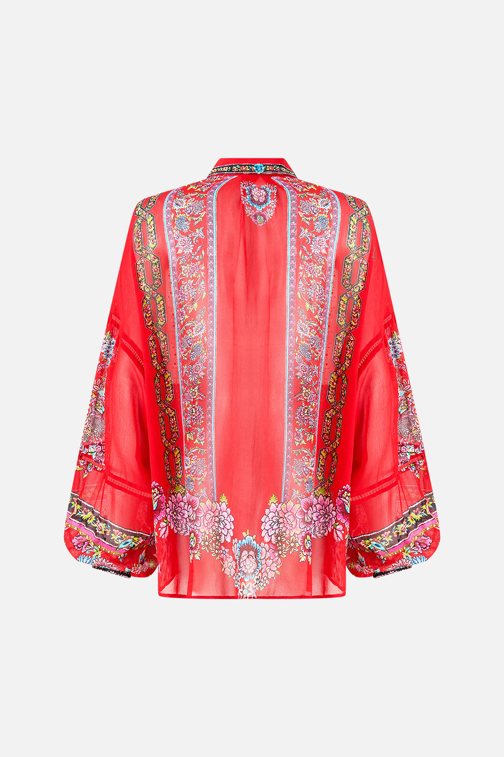 BALLOON SLEEVE BLOUSE ARTISANS OF ANATOLIA