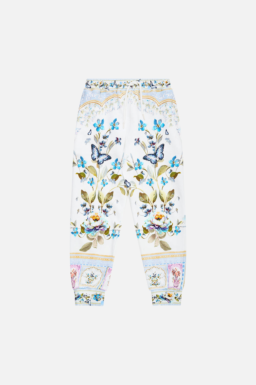 KIDS RELAXED TRACK PANT WITH ELASTIC WAIST BOTANICAL BALLADS
