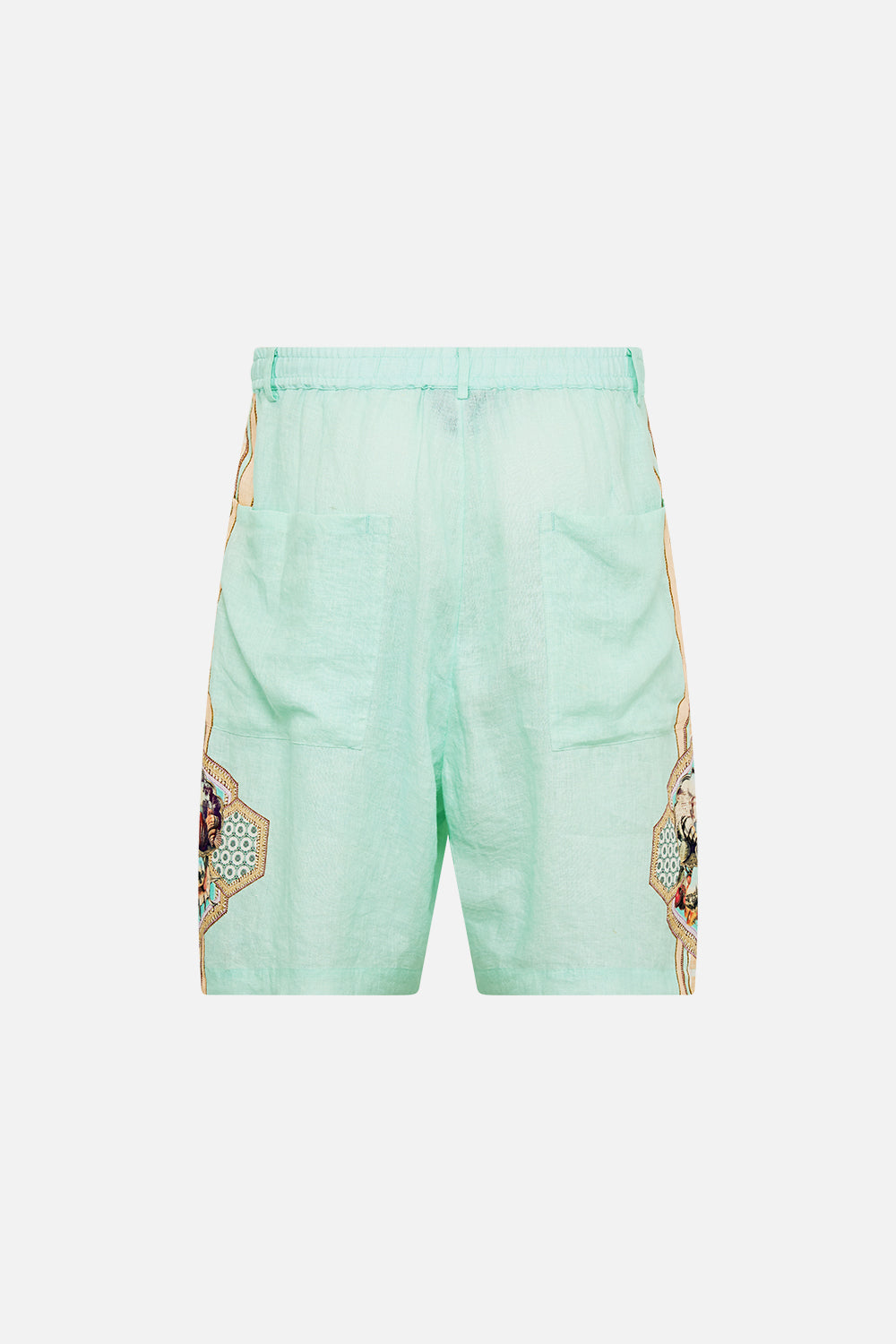 LONG WALK SHORT WITH ELASTIC BACK WITH LOVE FROM TÜRKIYE