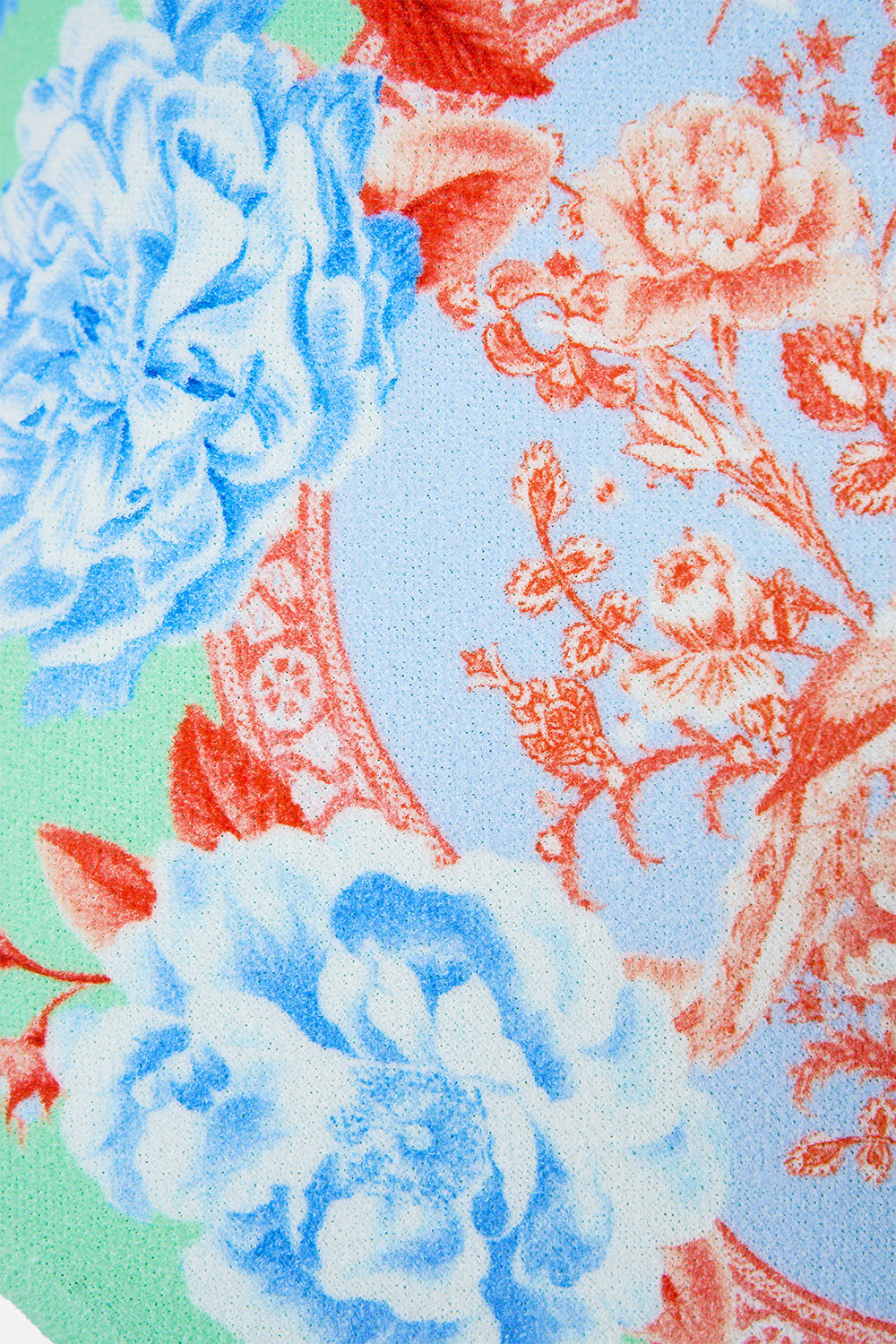 SWEETHEART NECK ONE PIECE WITH TIE FRONT TOPKAPI POP