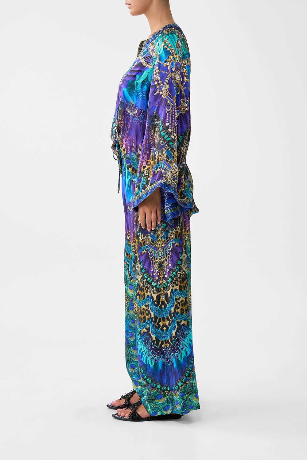 The CAMILLA STRAIGHT LEG PANT COSMIC ZOOLOGY