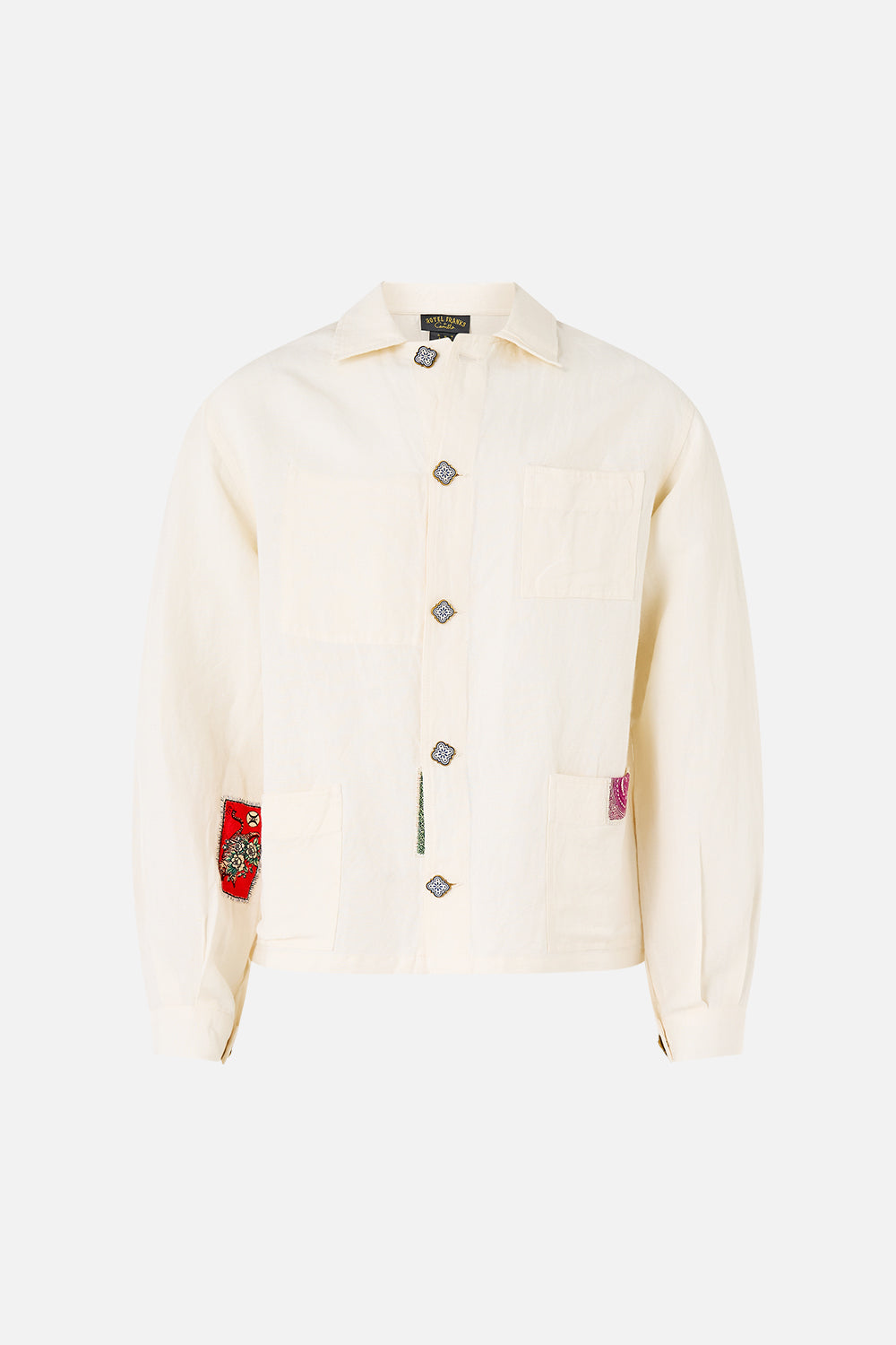 The CAMILLA EMBELLISHED CHORE COAT NOTES FROM THE ROAD