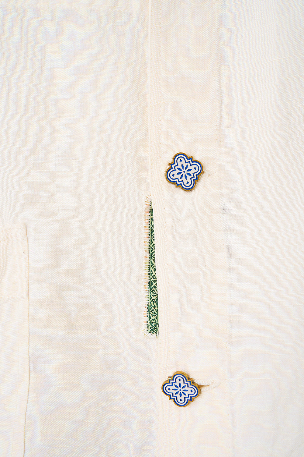 EMBELLISHED CHORE COAT NOTES FROM THE ROAD